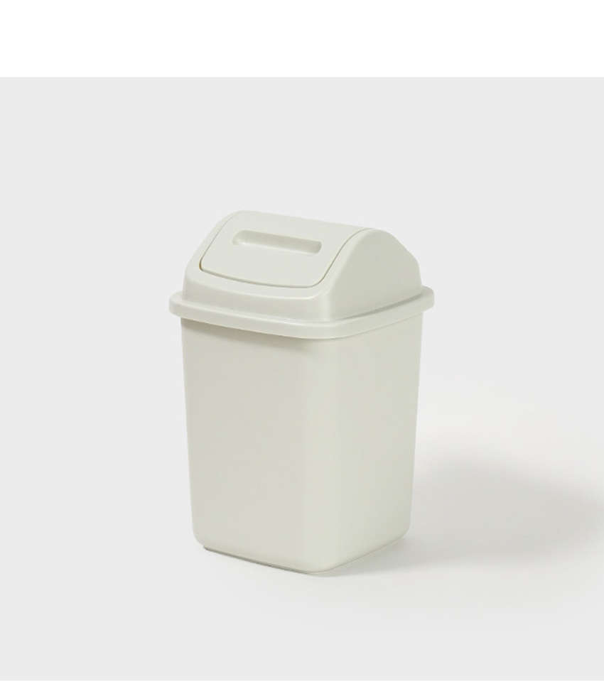스윙 사각 휴지통 5L