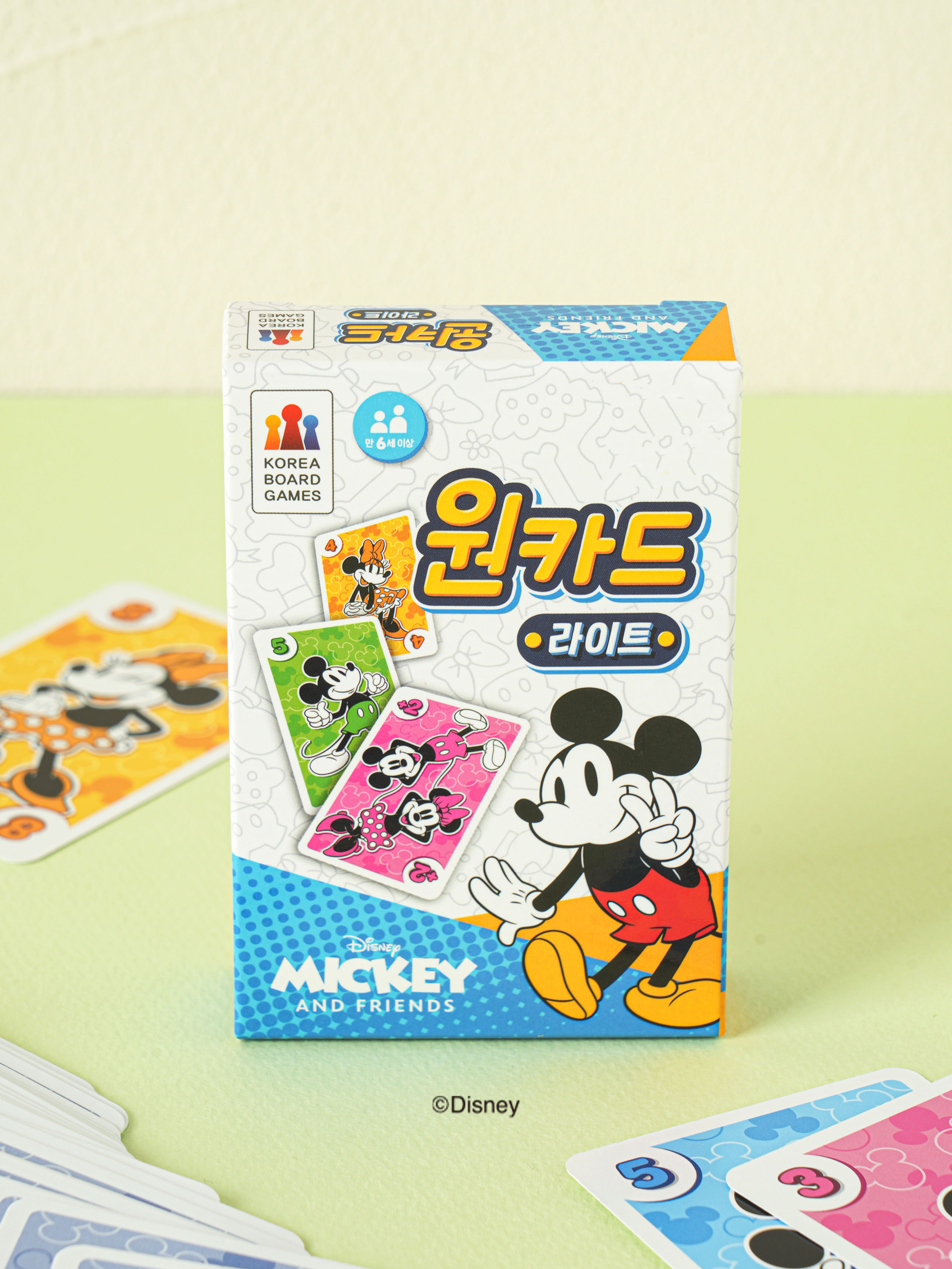 원카드 라이트_미키와 친구들