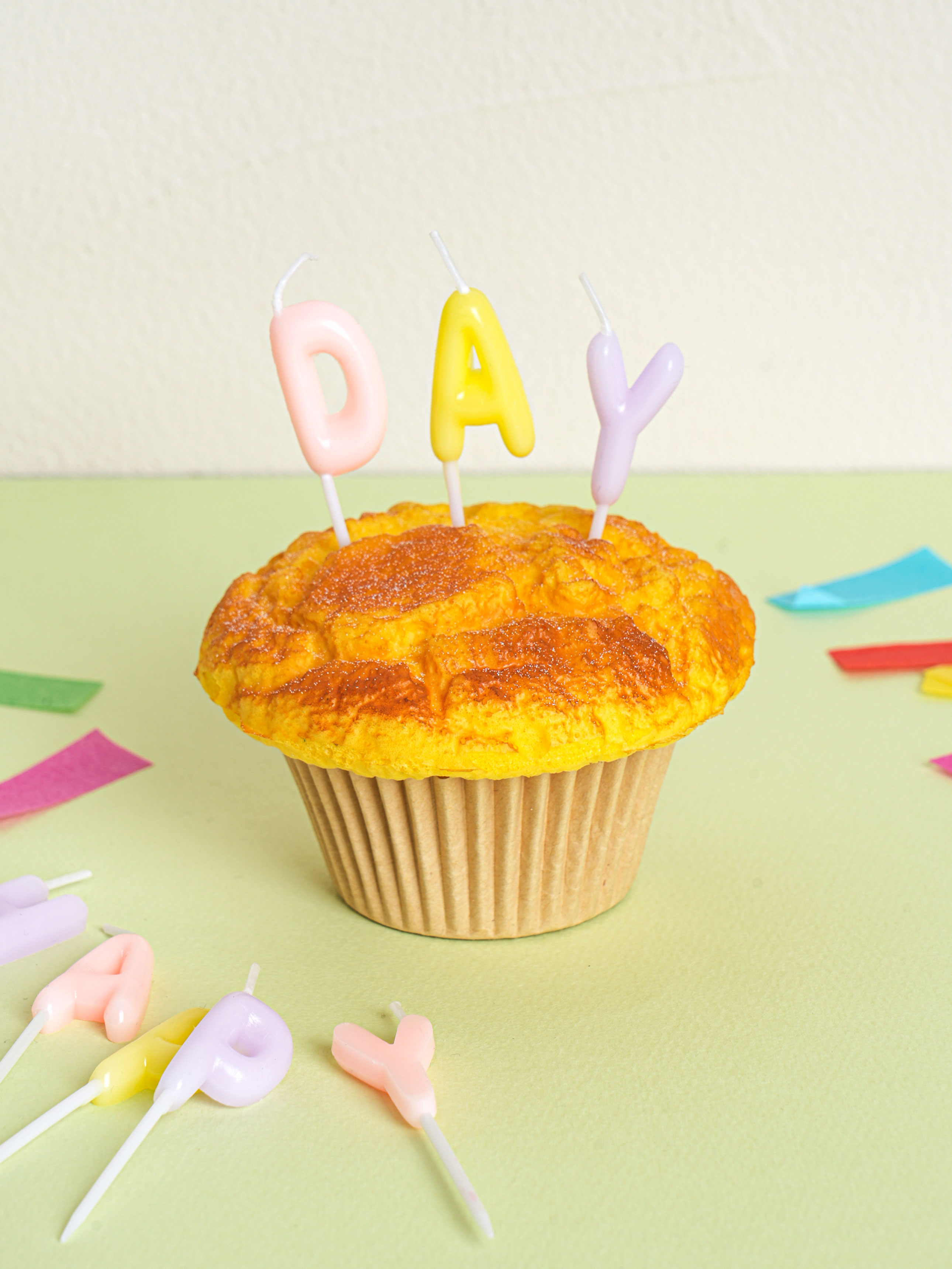 알파벳 생일 캔들 13개입 파스텔