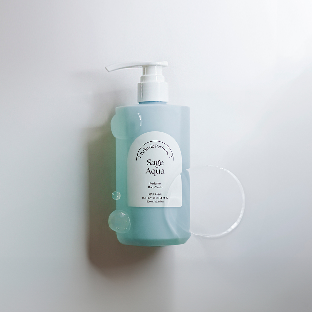 데일리콤마 벨로 드 퍼퓸 바디워시 세이지 아쿠아 500 ml