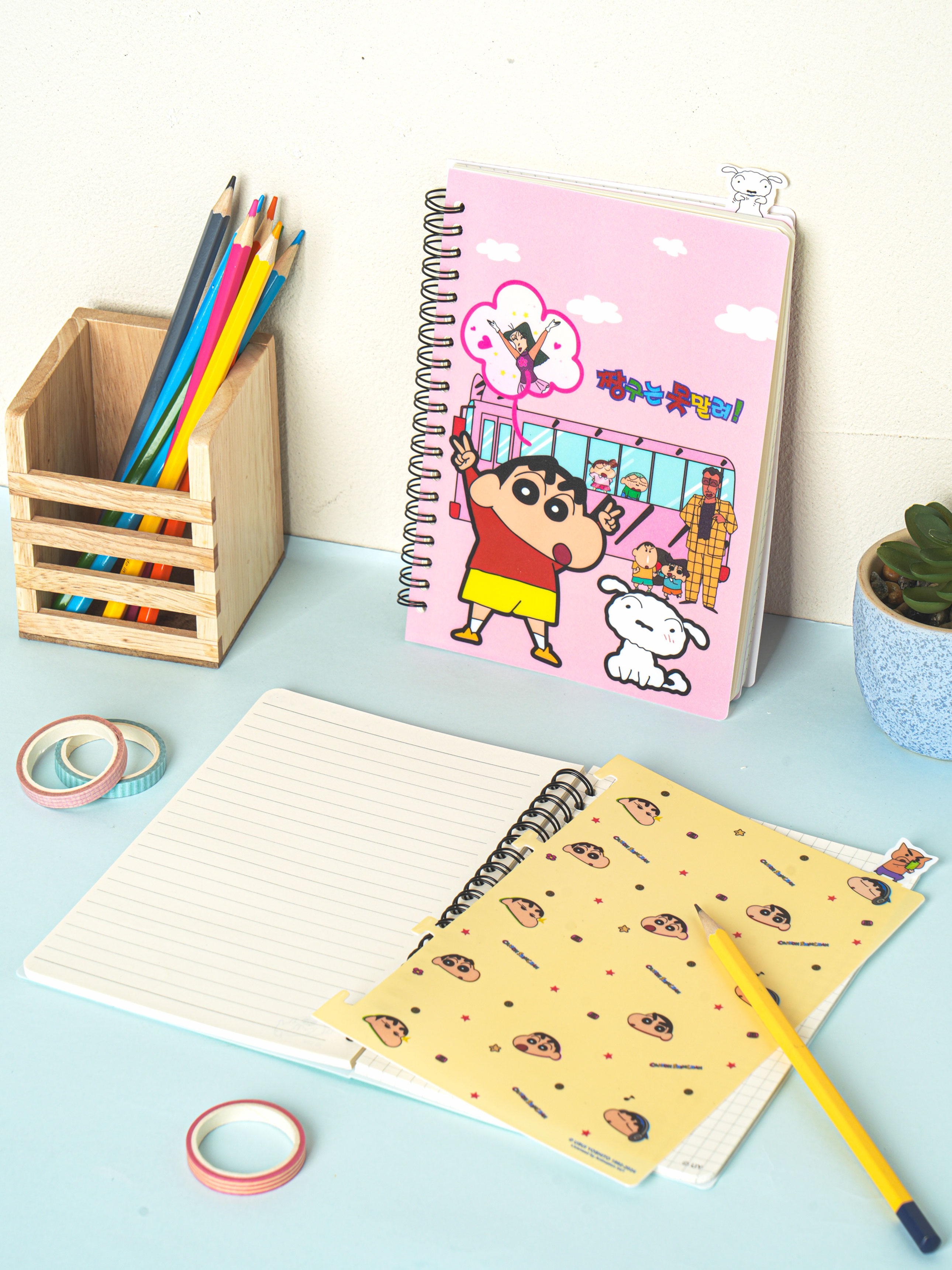 Тетрадь с разделителями Shin-chan 60 л.