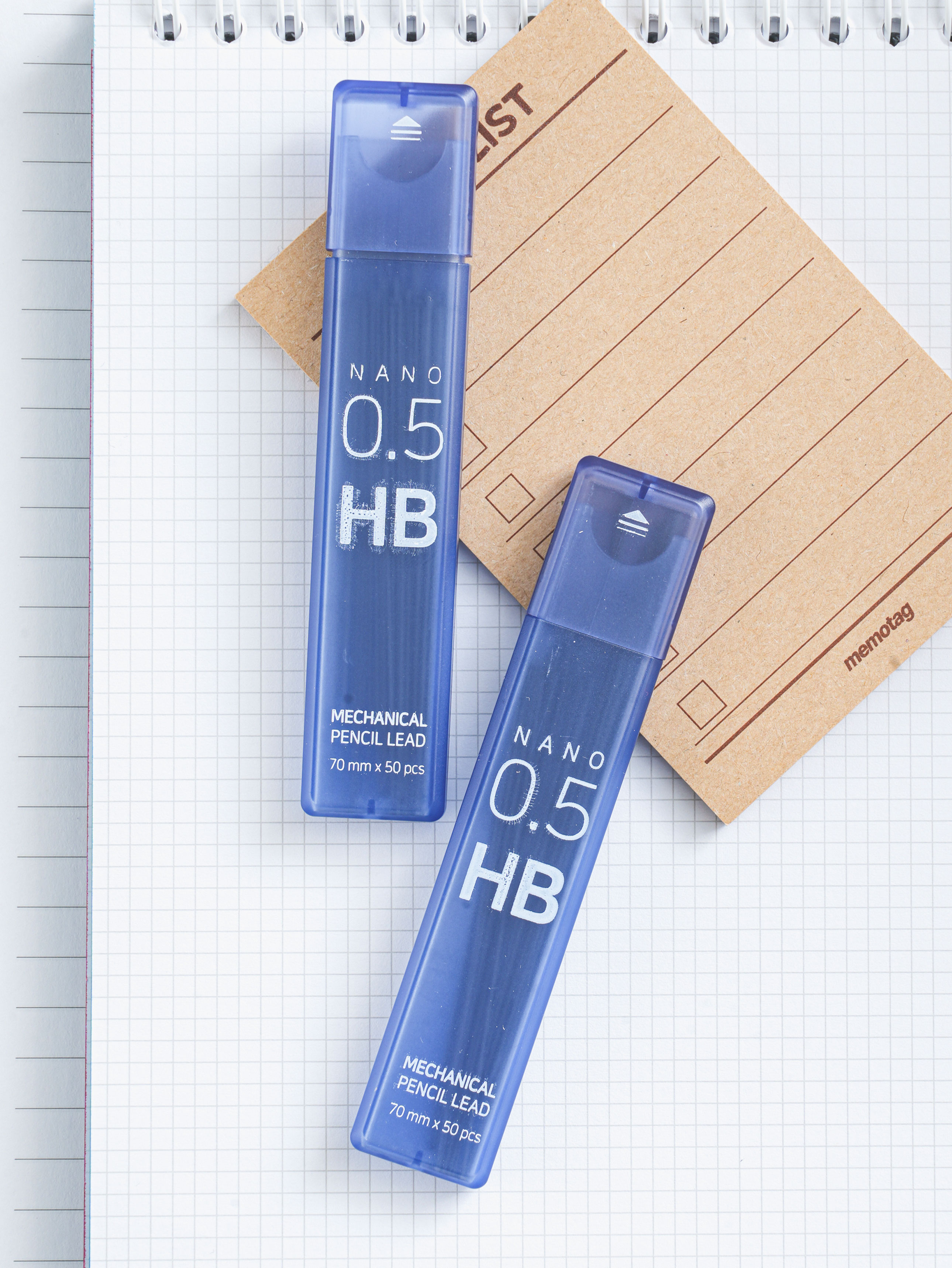 나노 샤프심 0.5 mm HB심 100개입