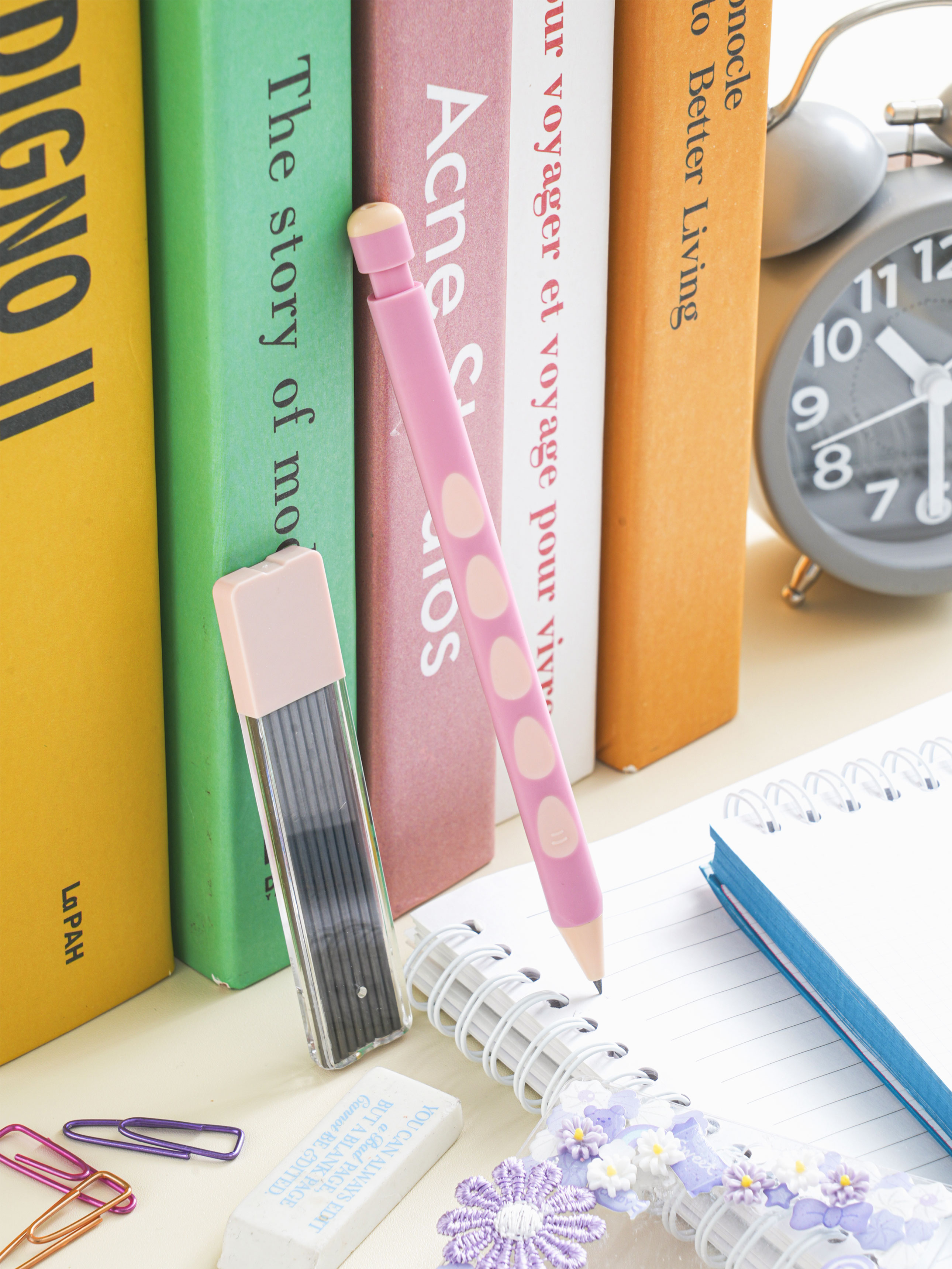Механический карандаш 2 мм HB с грифелями