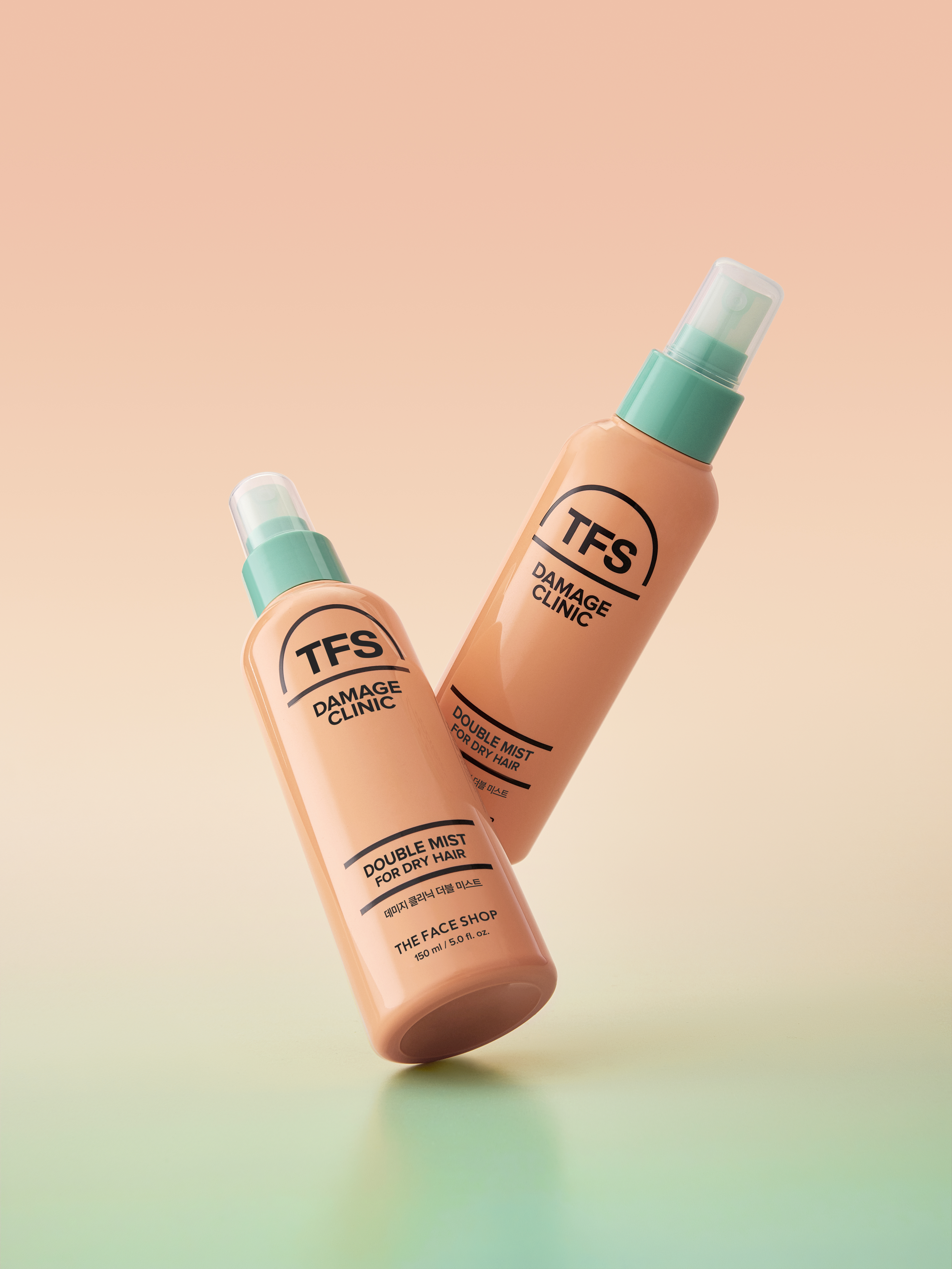더페이스샵 데미지 클리닉 더블 미스트 150 ml
