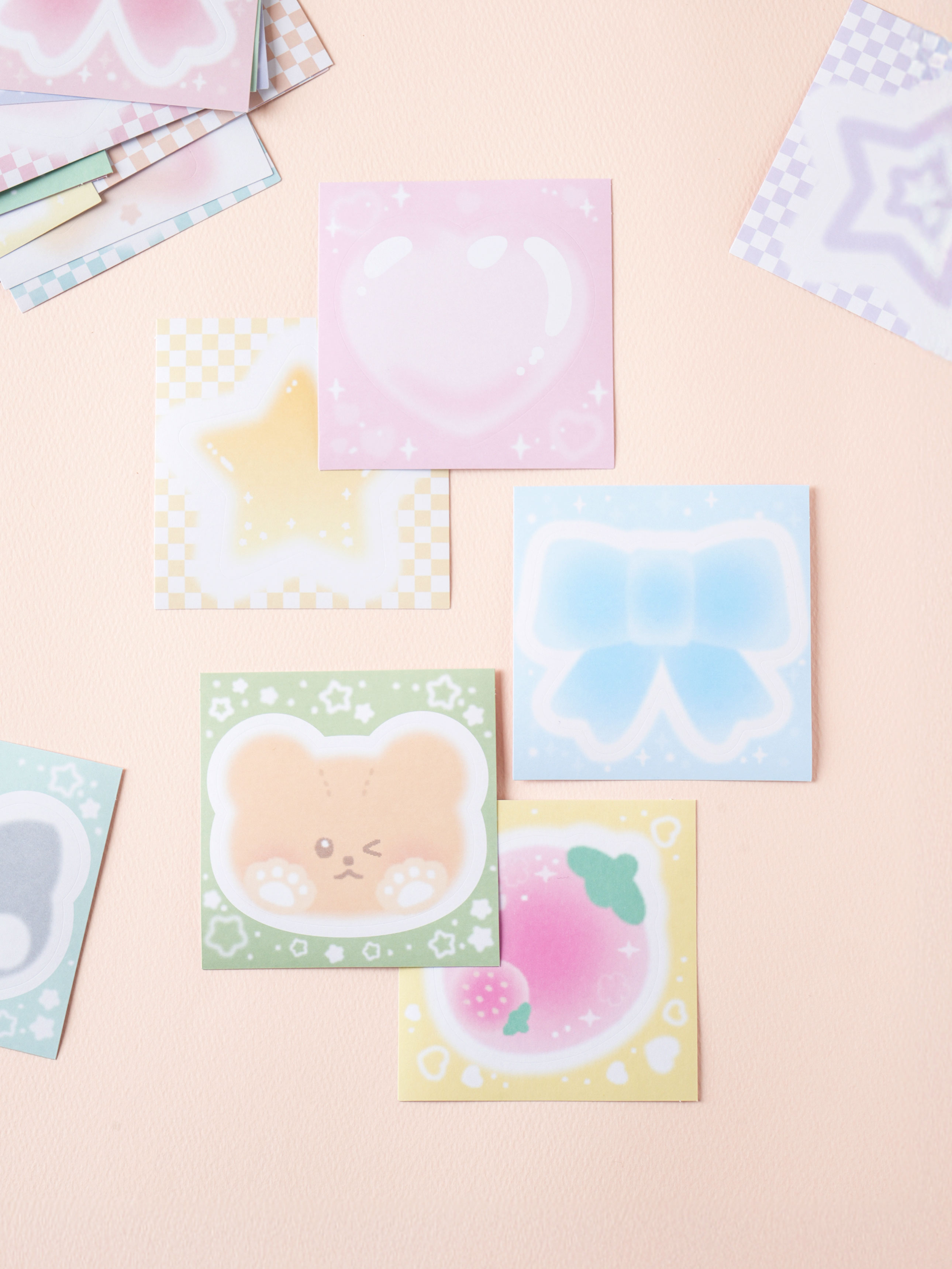 모조지 스티커 팩 30매입