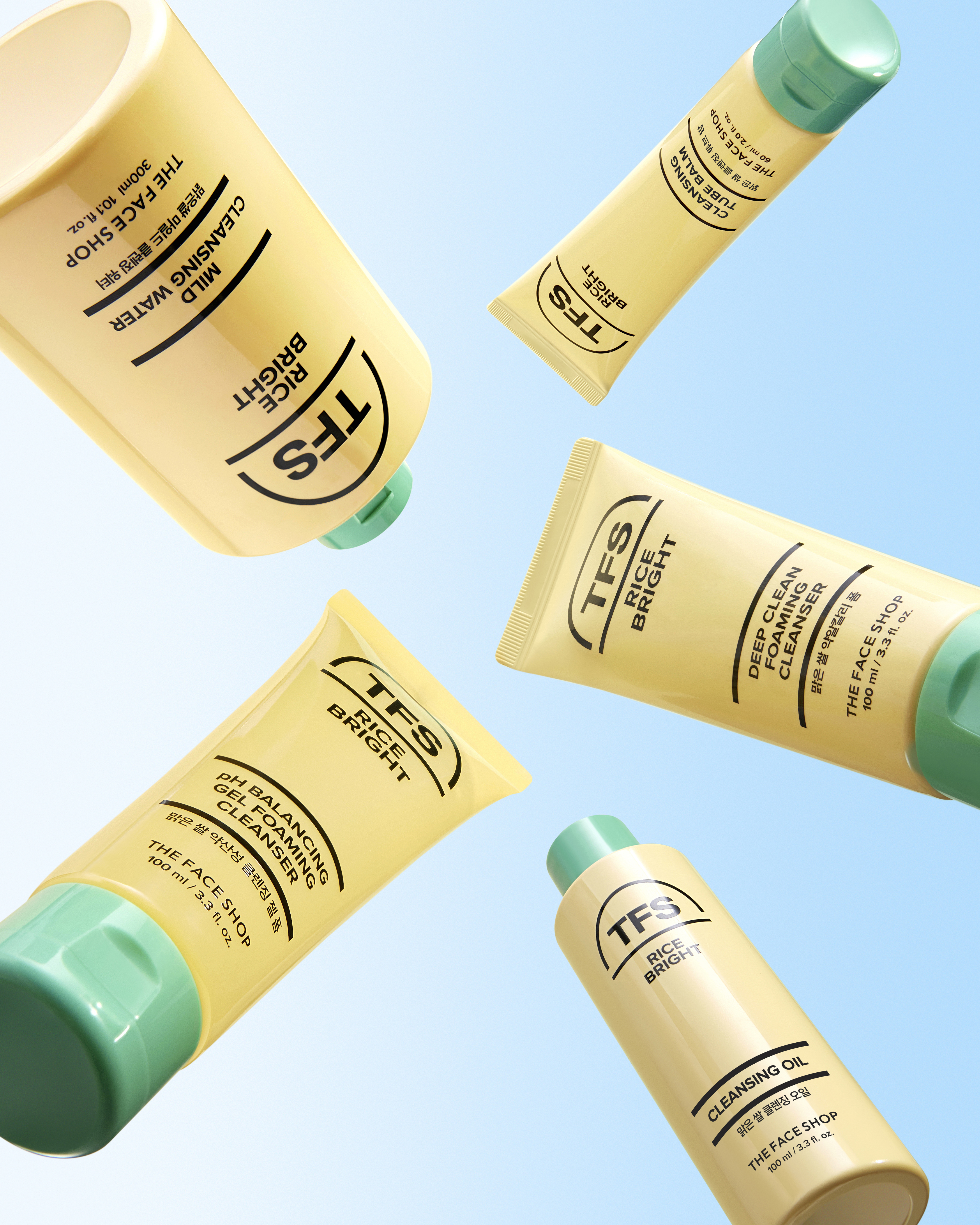THE FACE SHOP Очищающий рисовый бальзам в тюбике 60 мл