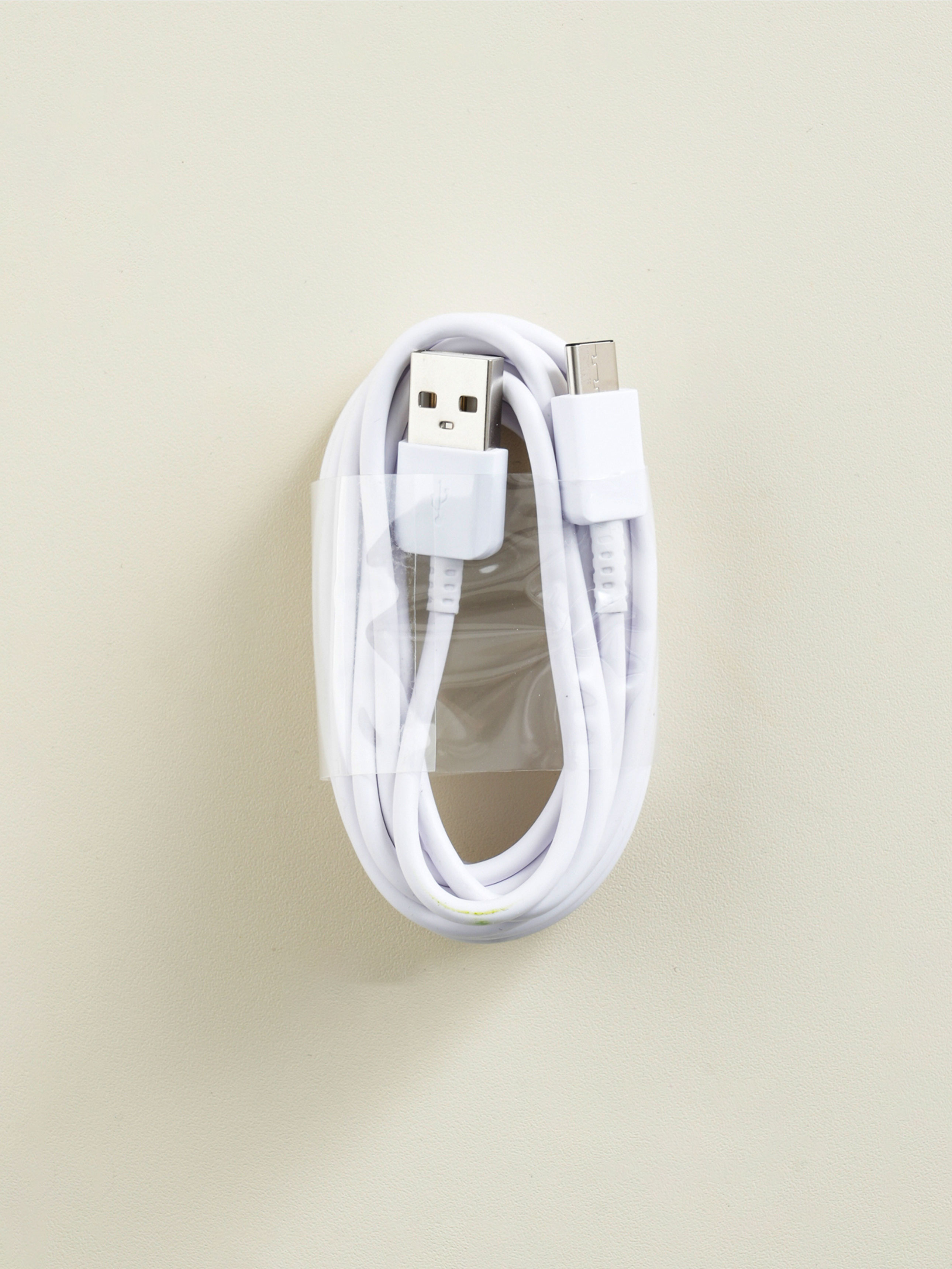 Кабель USB-A - USB-C Hwaseong Eleccom 3 м, белый