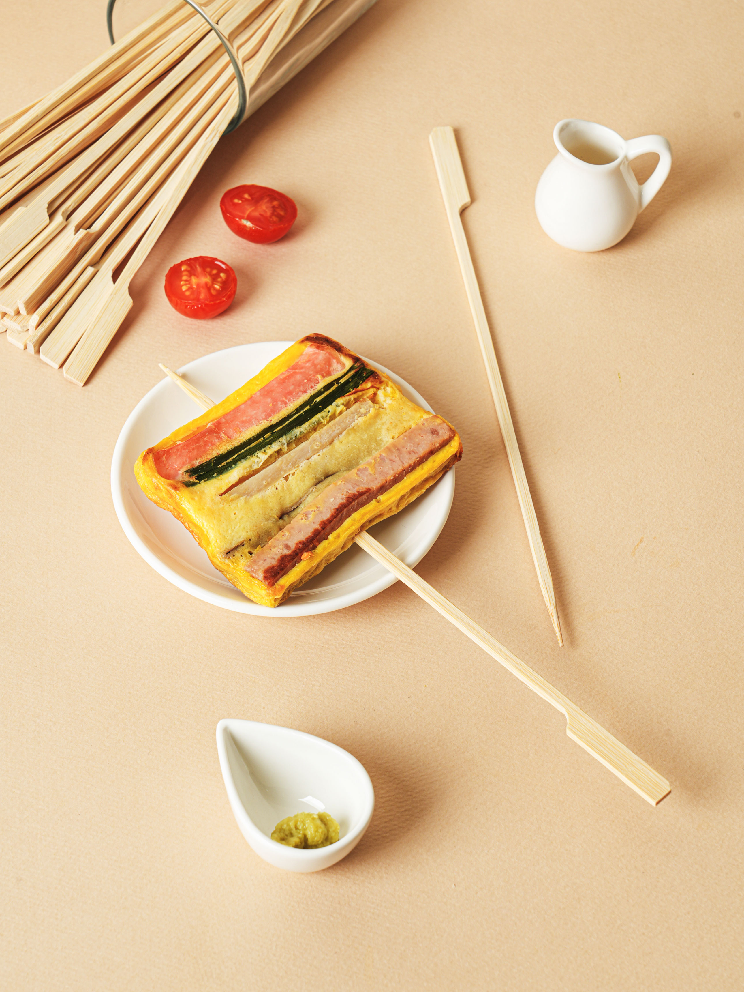 손잡이 다용도 꼬치 25 cm 40개입