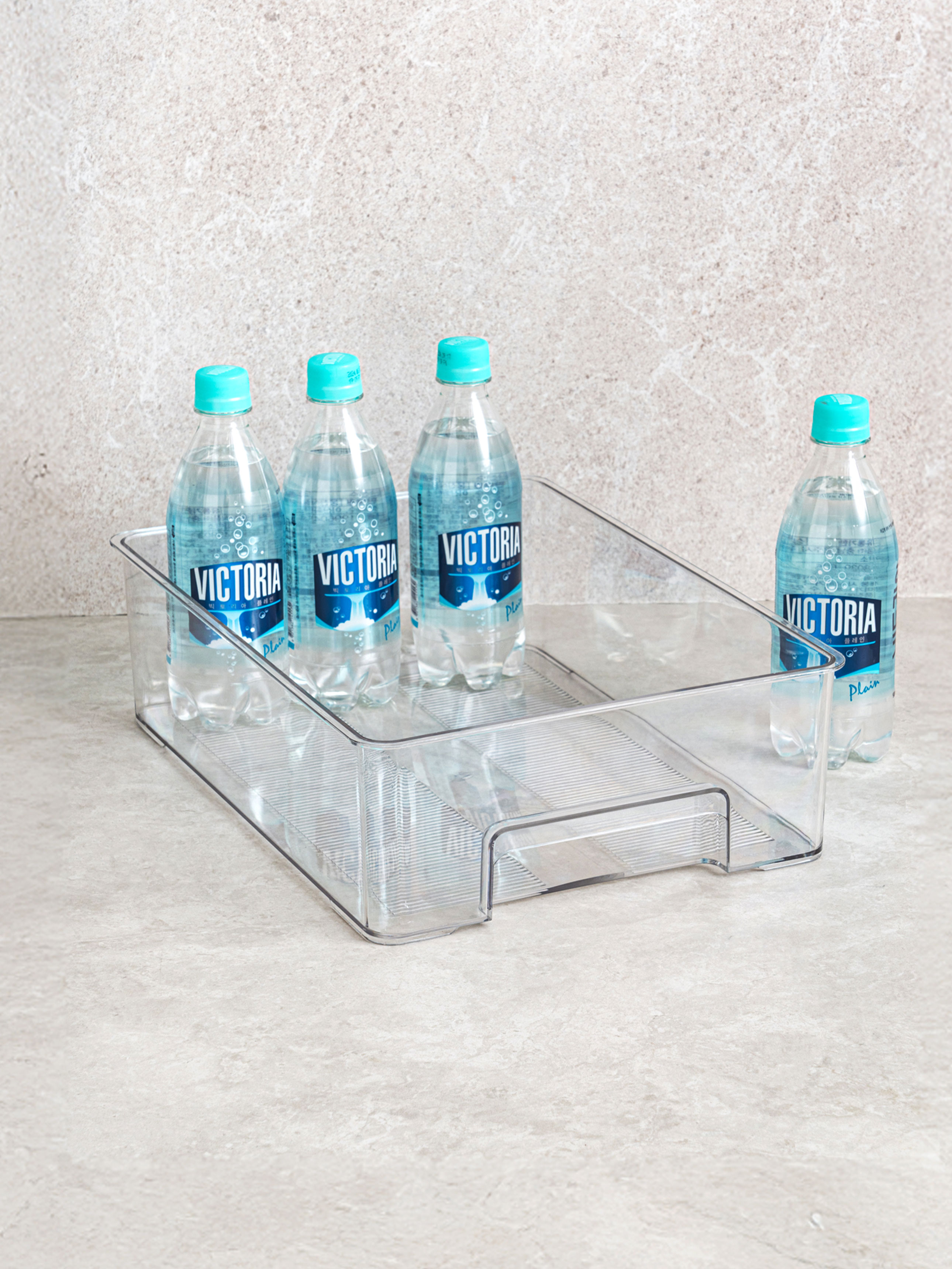 투명 수납함 38 X 28 X 11 cm