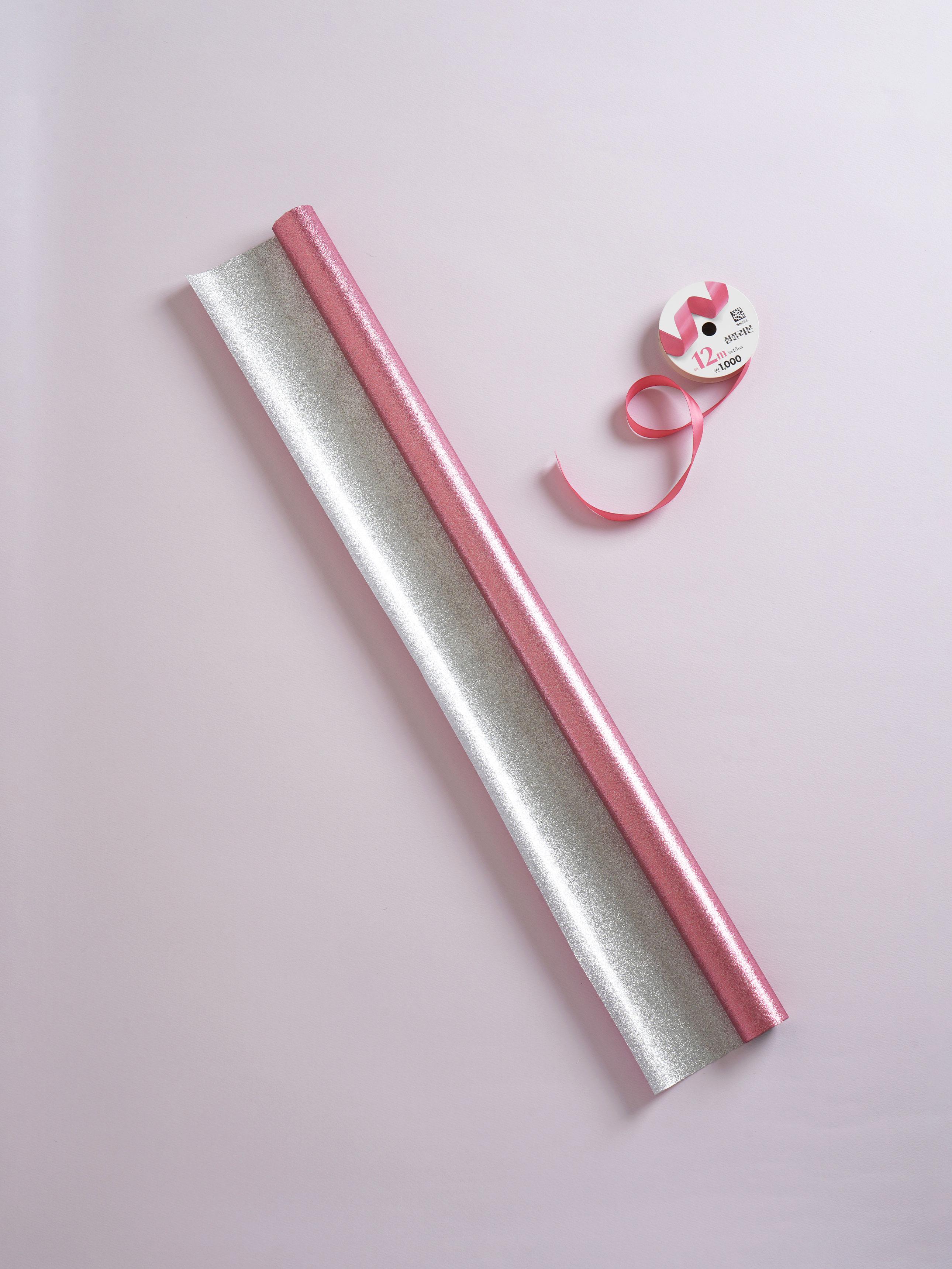 글리터 포장지 70 X 150 cm 핑크