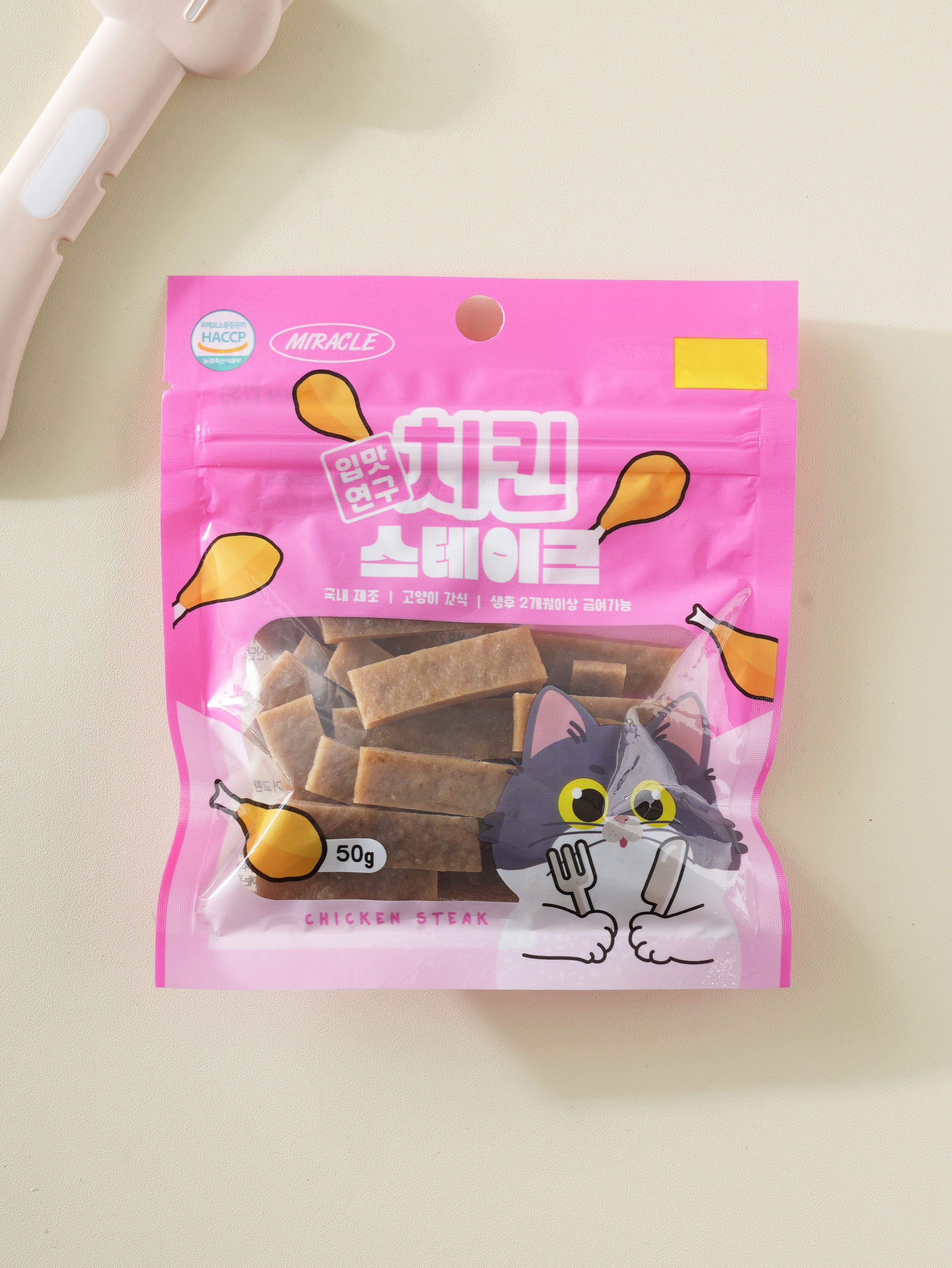 [Pet] Miracle Стейк для кошек 50 г курица