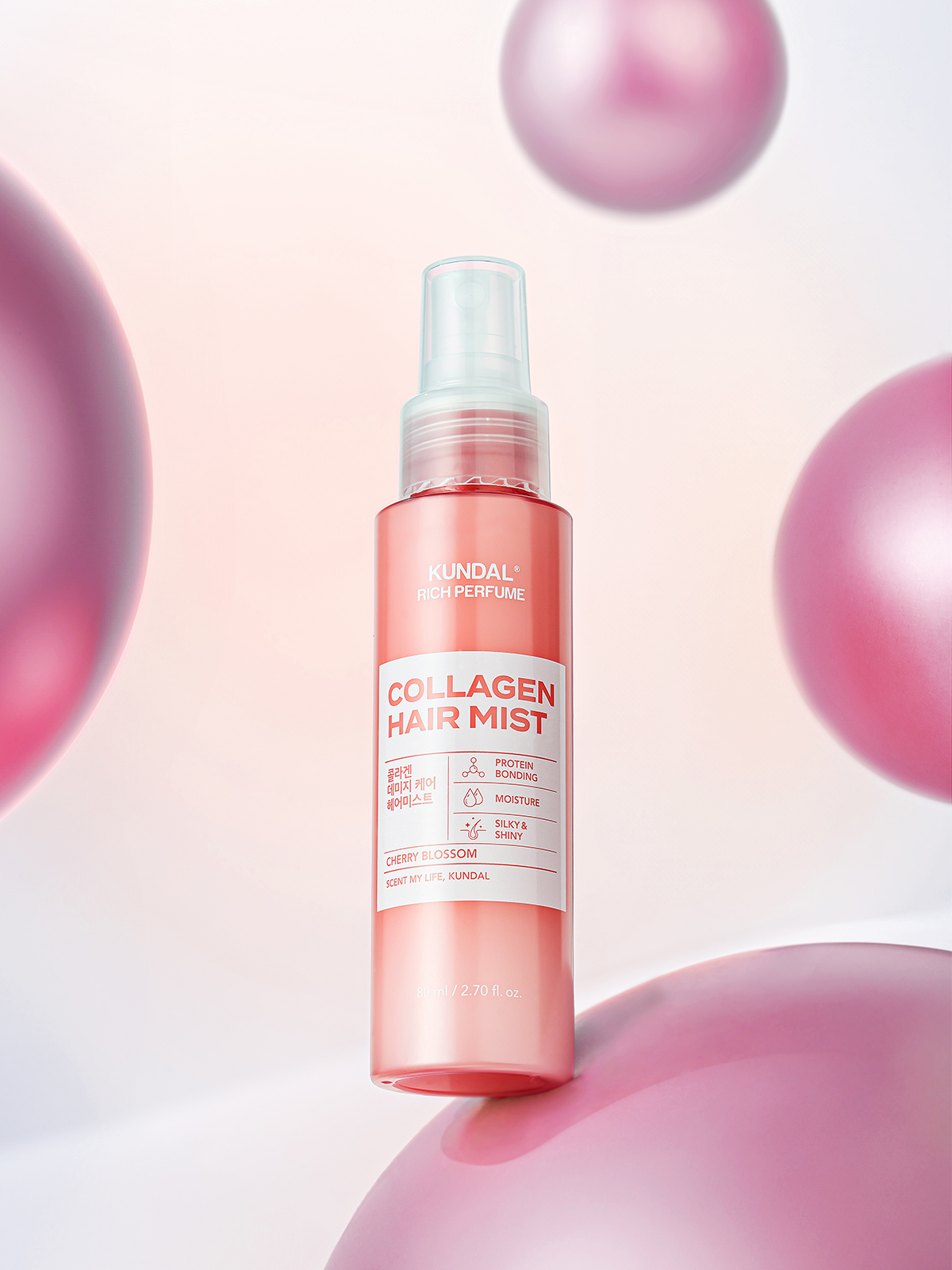 쿤달 콜라겐 데미지 케어 헤어 미스트 80 ml