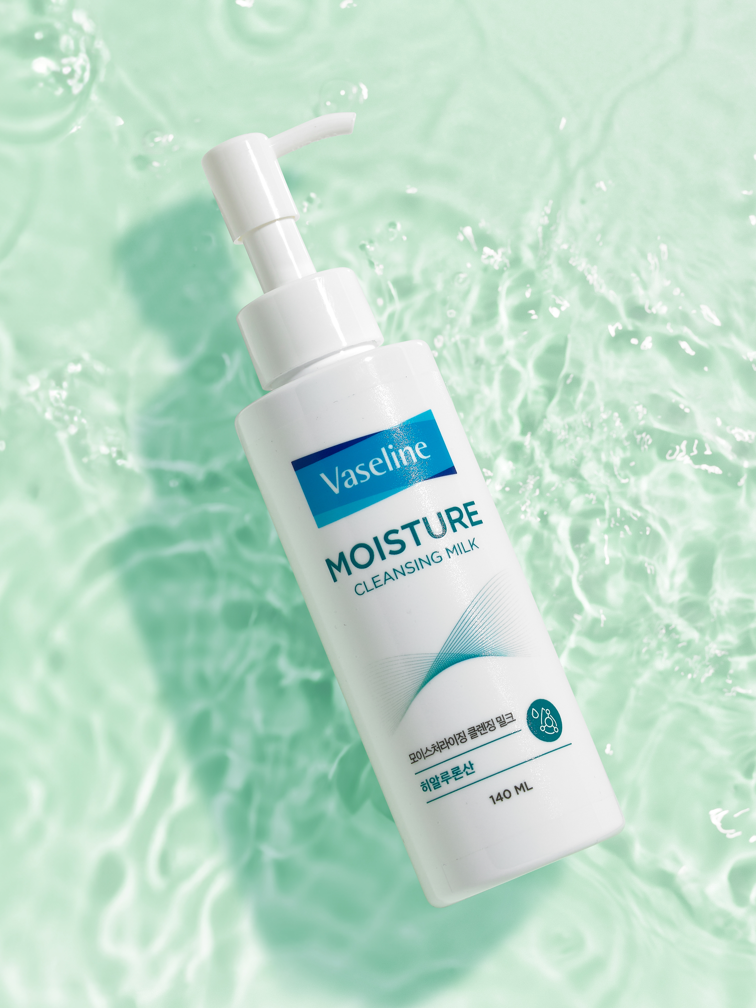 바세린 모이스처라이징 클렌징 밀크 140 ml