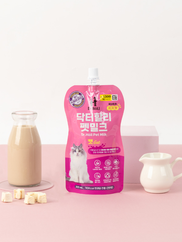 [펫] 닥터할리 펫밀크 캣 200 ml