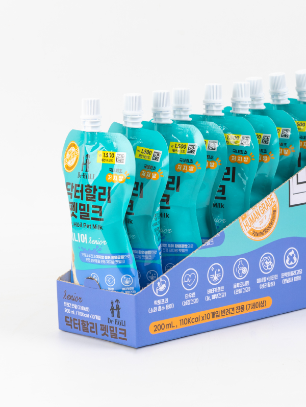 [펫] 닥터할리 펫밀크 시니어 200 ml