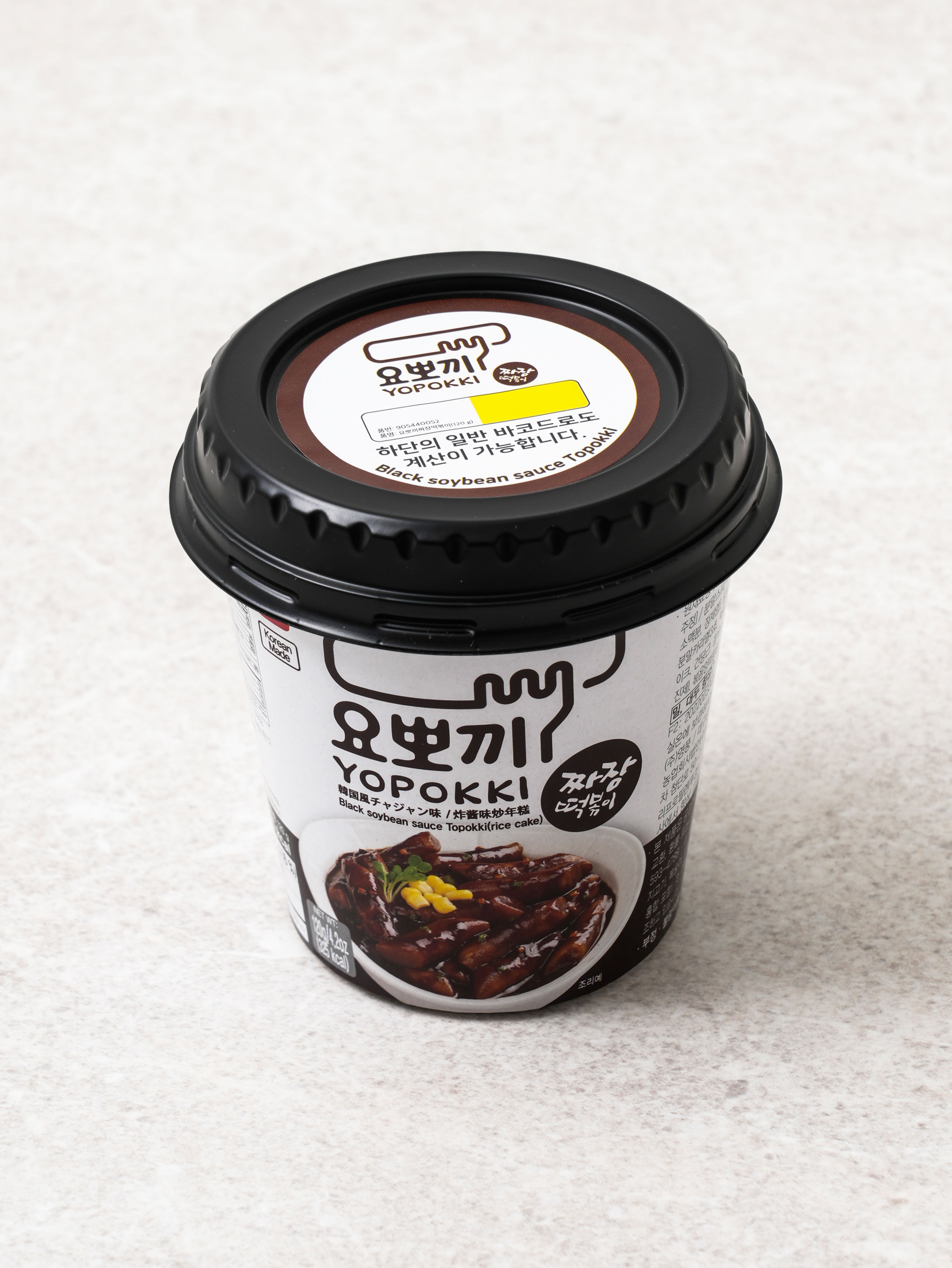 다이소 요뽀끼 짜장 떡볶이 120 g