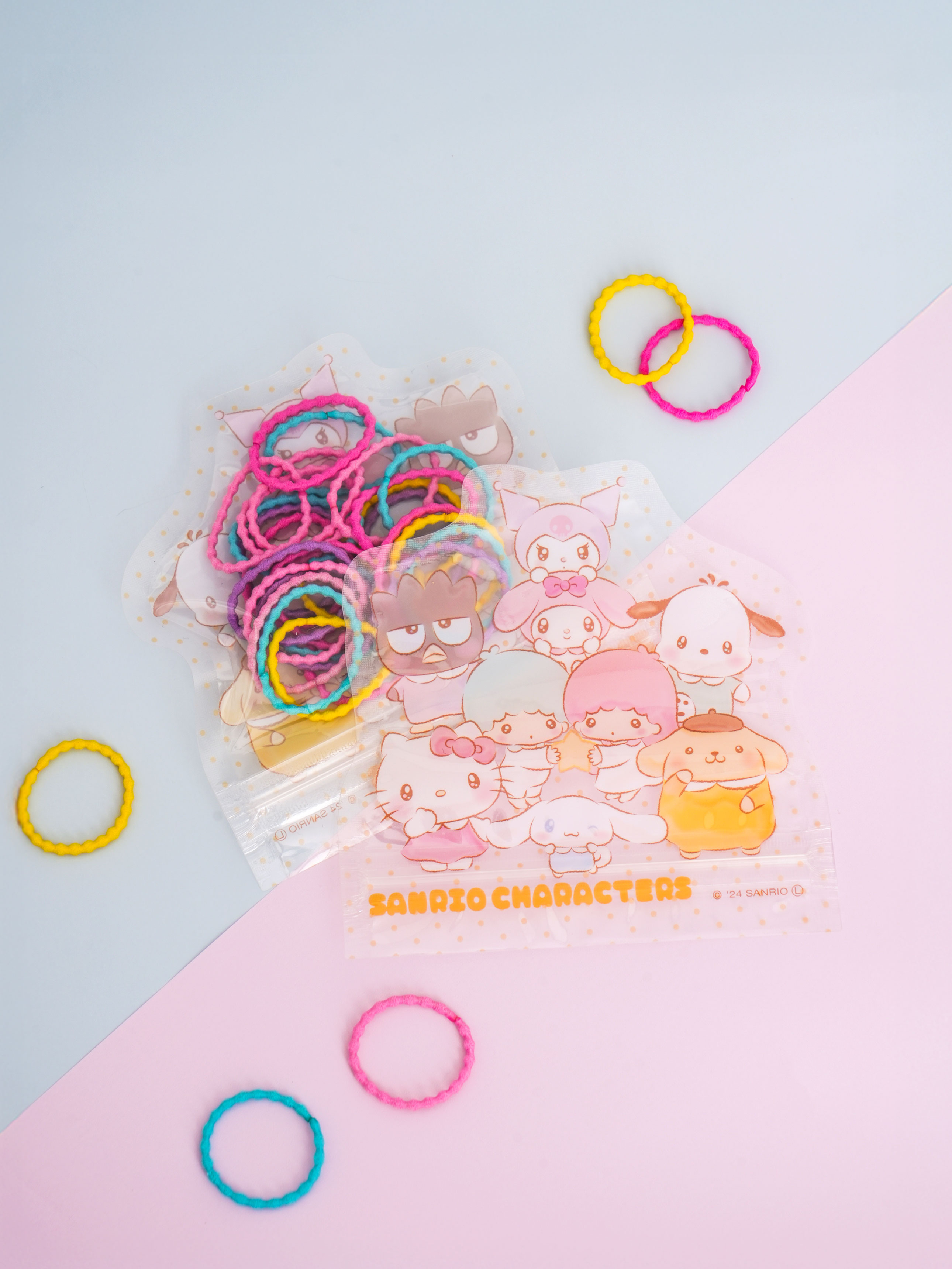 Фигурные зип-пакеты Sanrio Characters 3 шт.