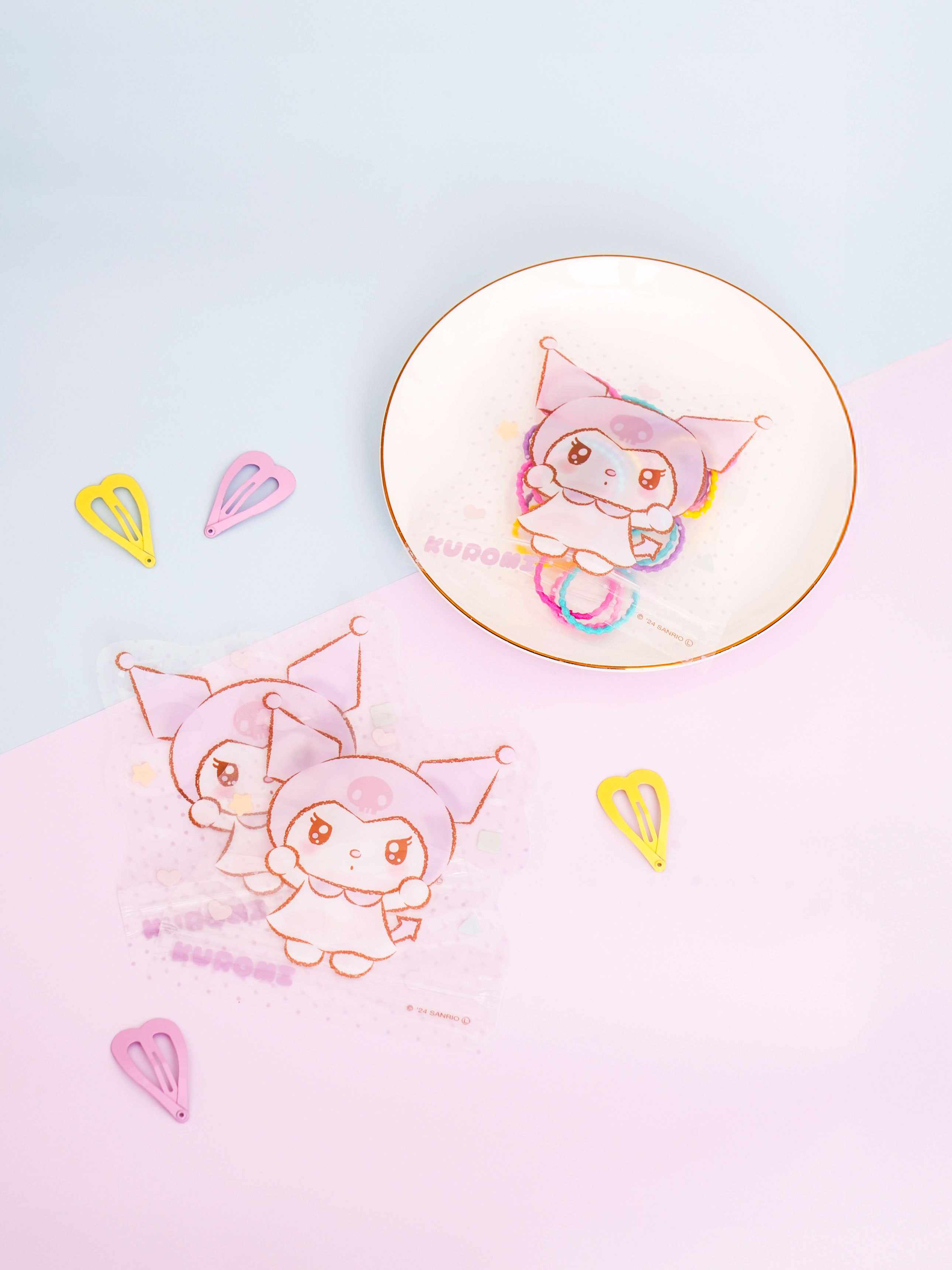 Зип-пакеты Sanrio Kuromi 3 шт.