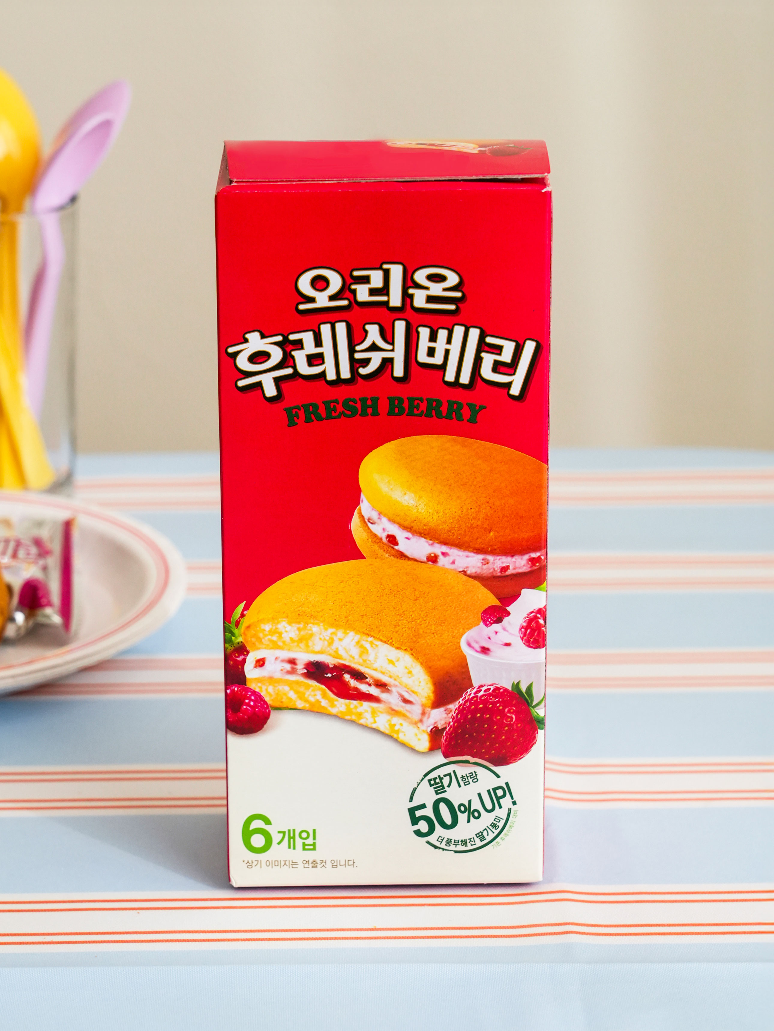 Бисквит Orion Fresh Berry 168 г