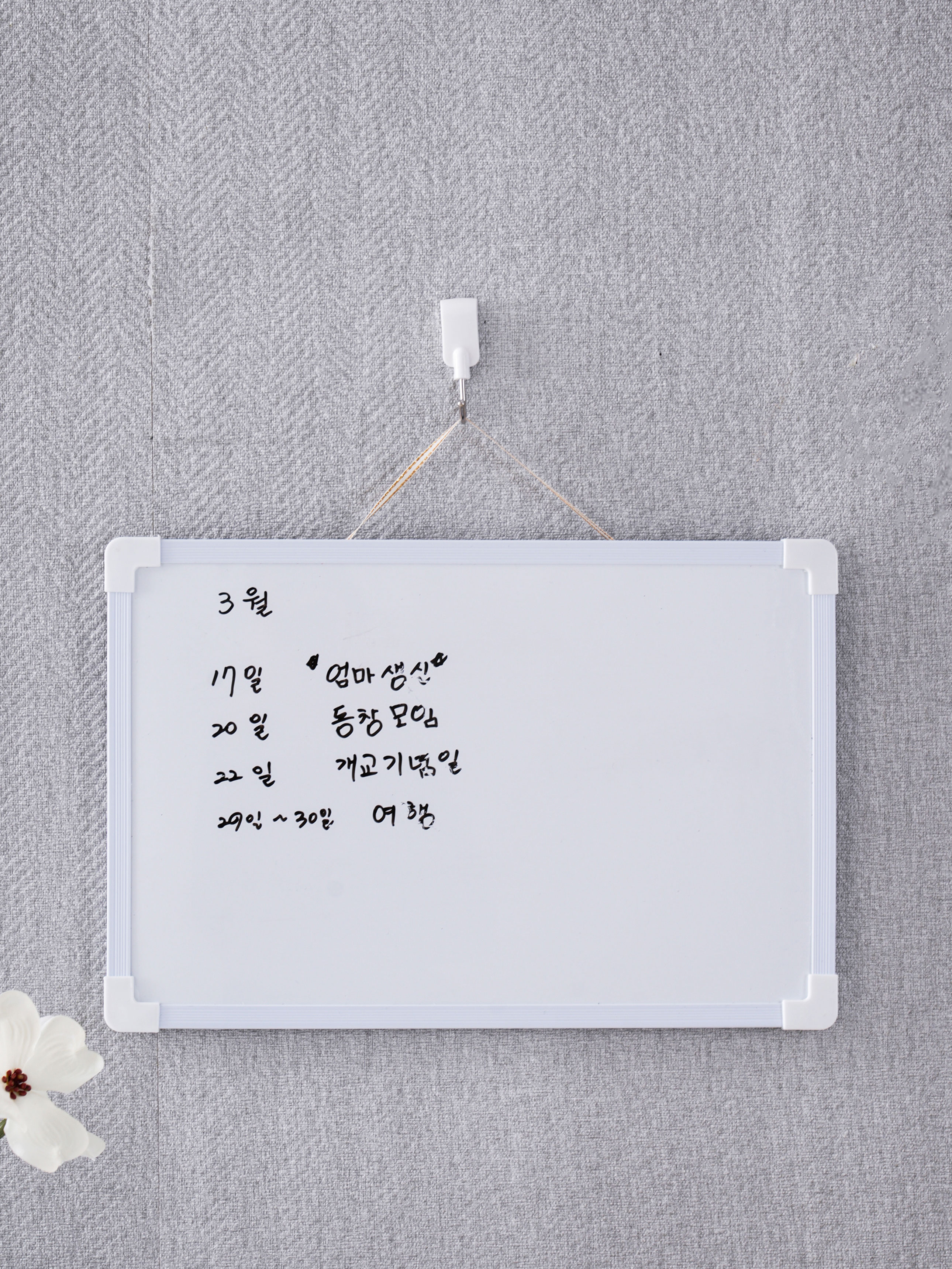 석고보드용 걸이식 핀후크 5개입