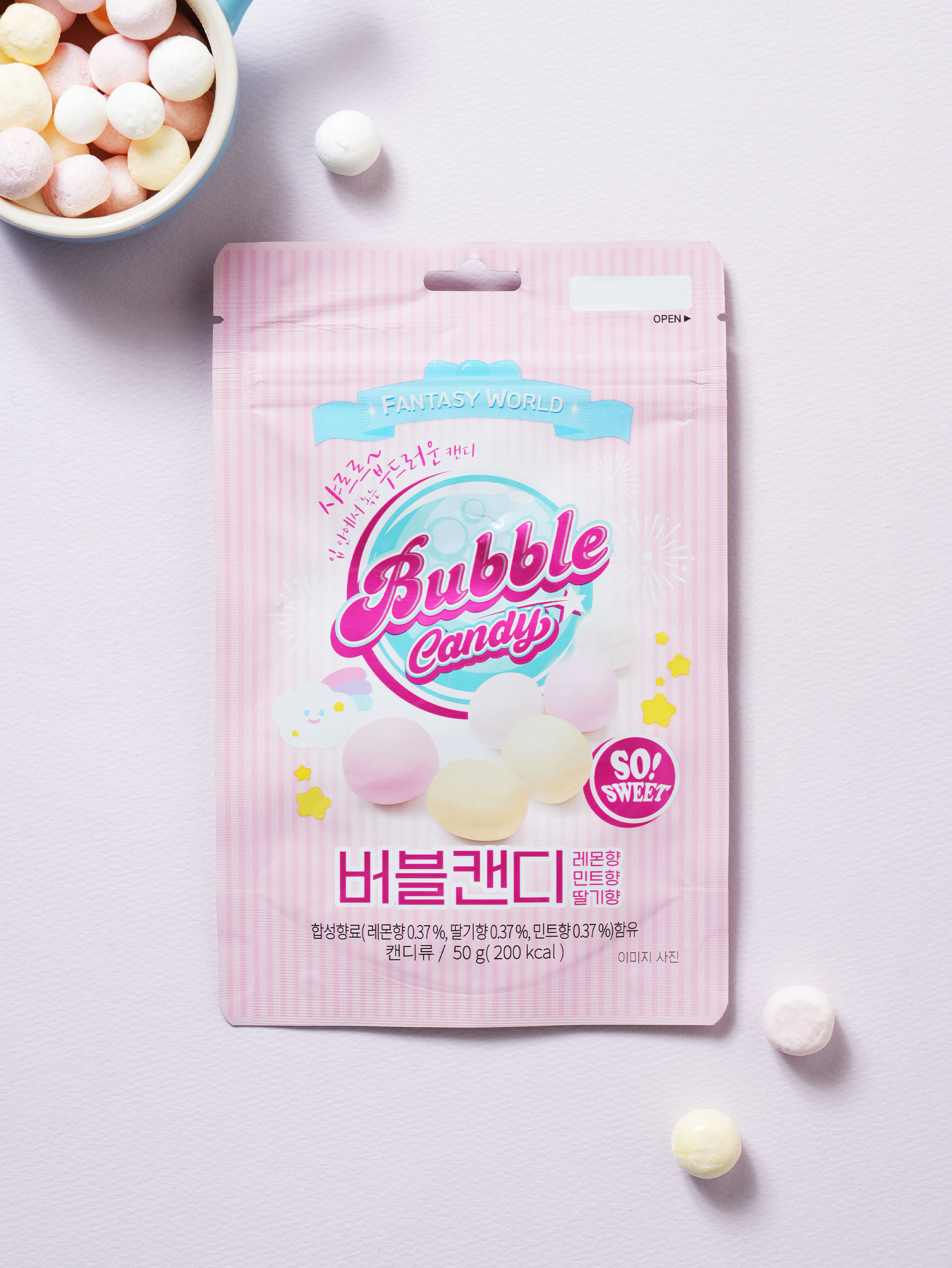 버블 캔디 50 g