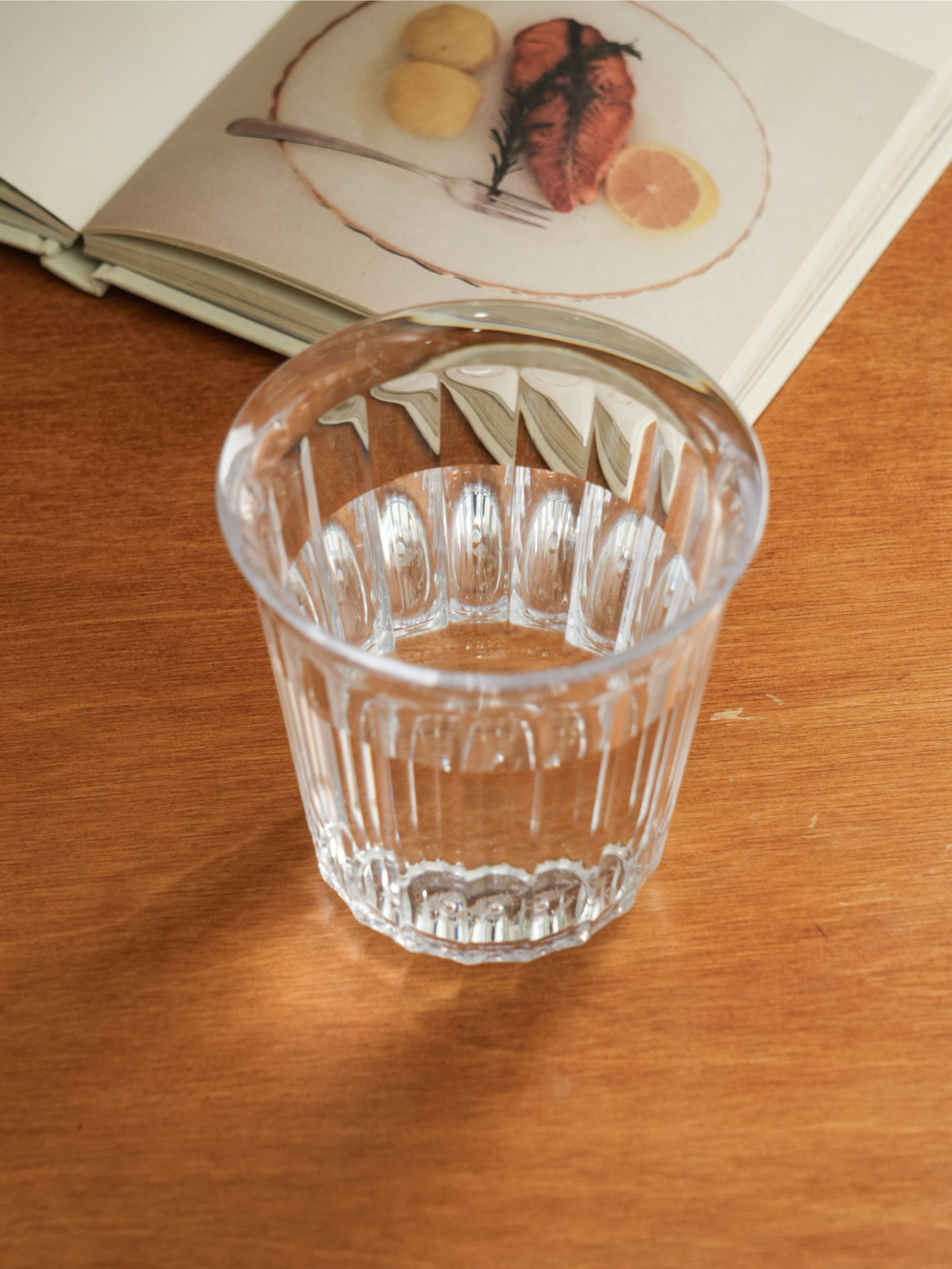 일본제 펄 클리어 물컵(약280 ml)