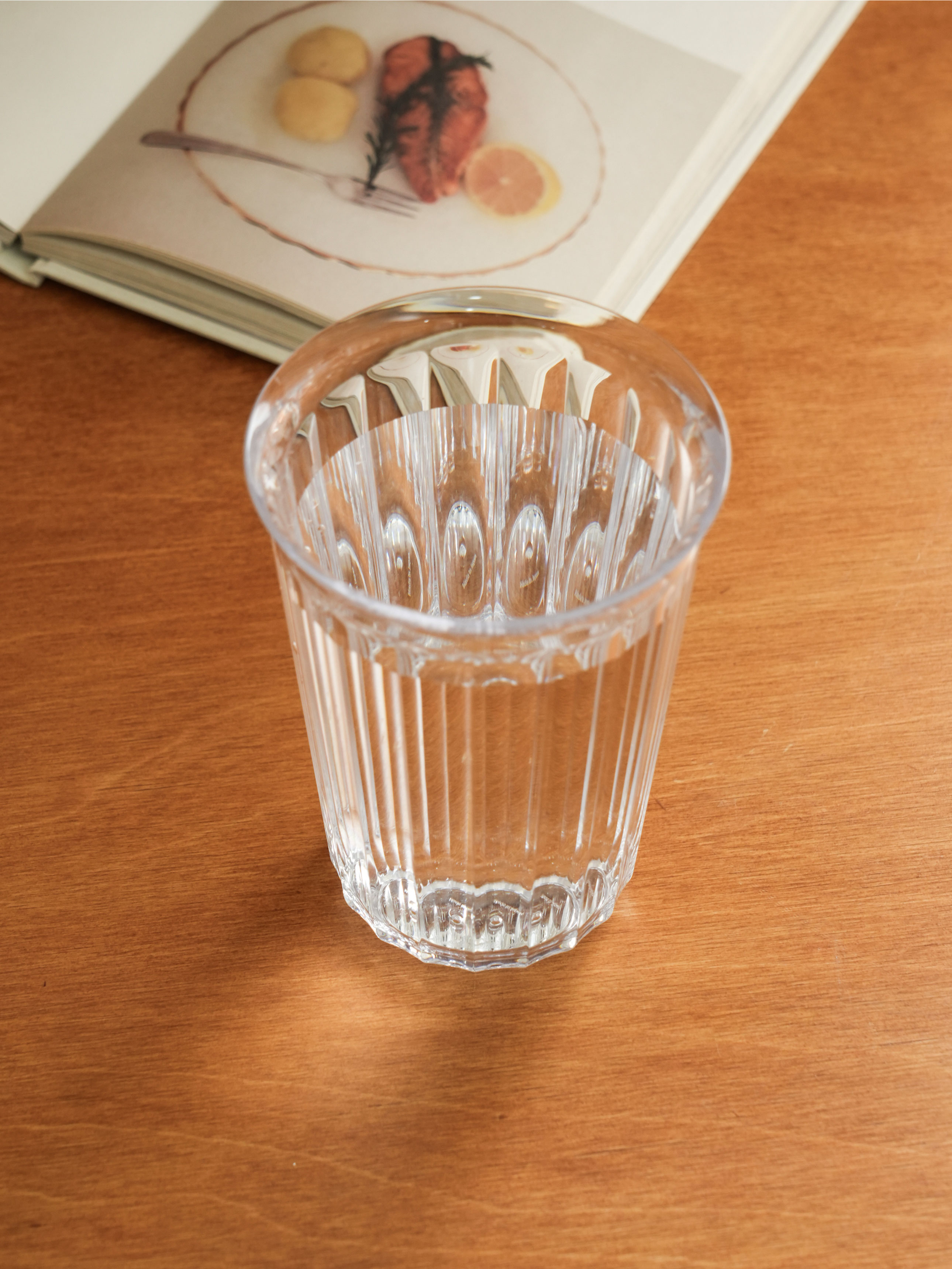일본제 펄 클리어 물컵(약380 ml)