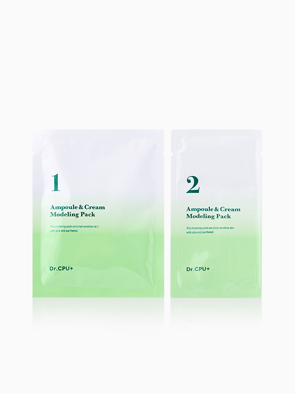 닥터씨피유 진정 광채 크림 모델링 마스크 60 g + 6 g