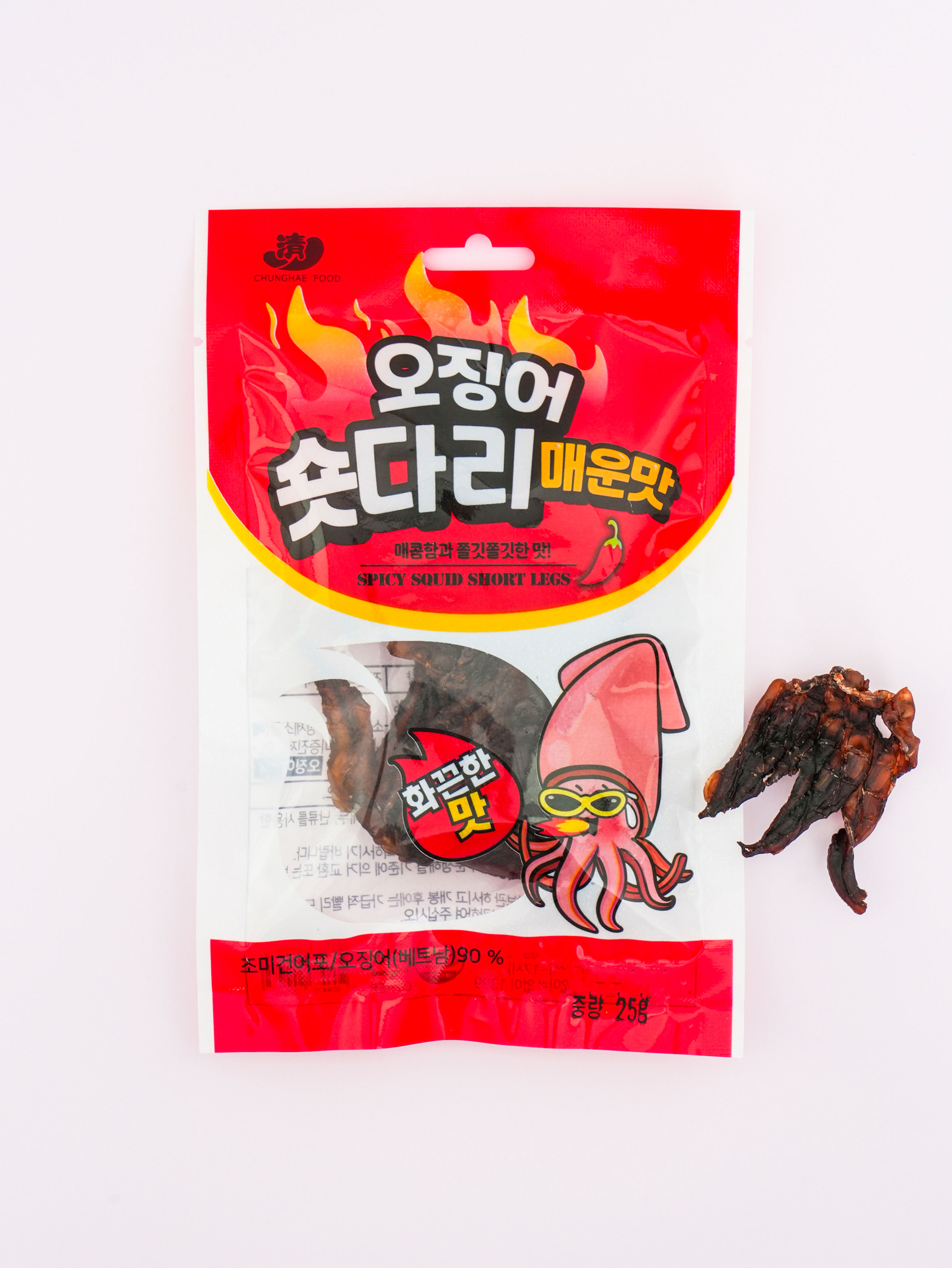 오징어 숏다리 매운맛 25 g