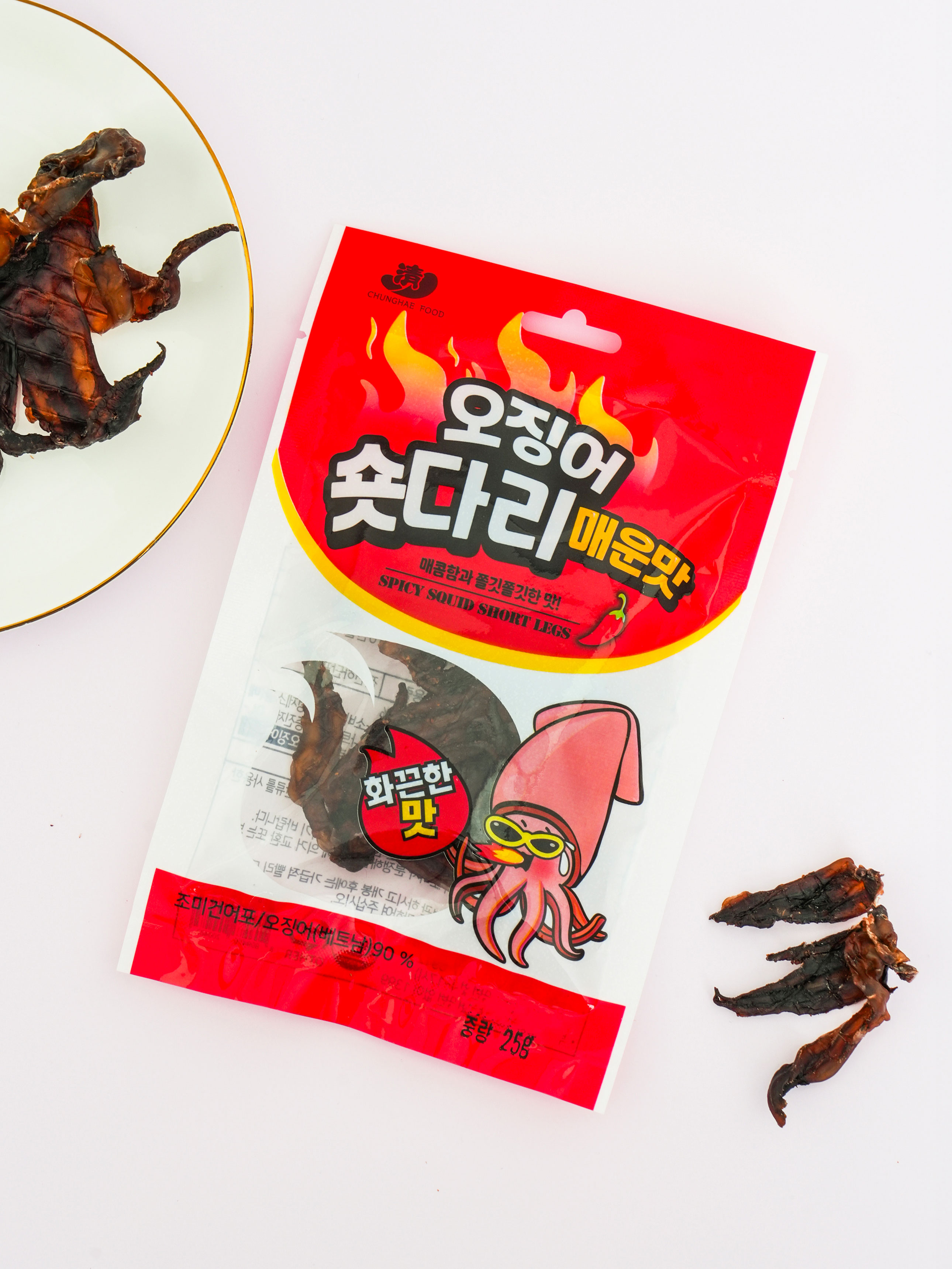 오징어 숏다리 매운맛 25 g