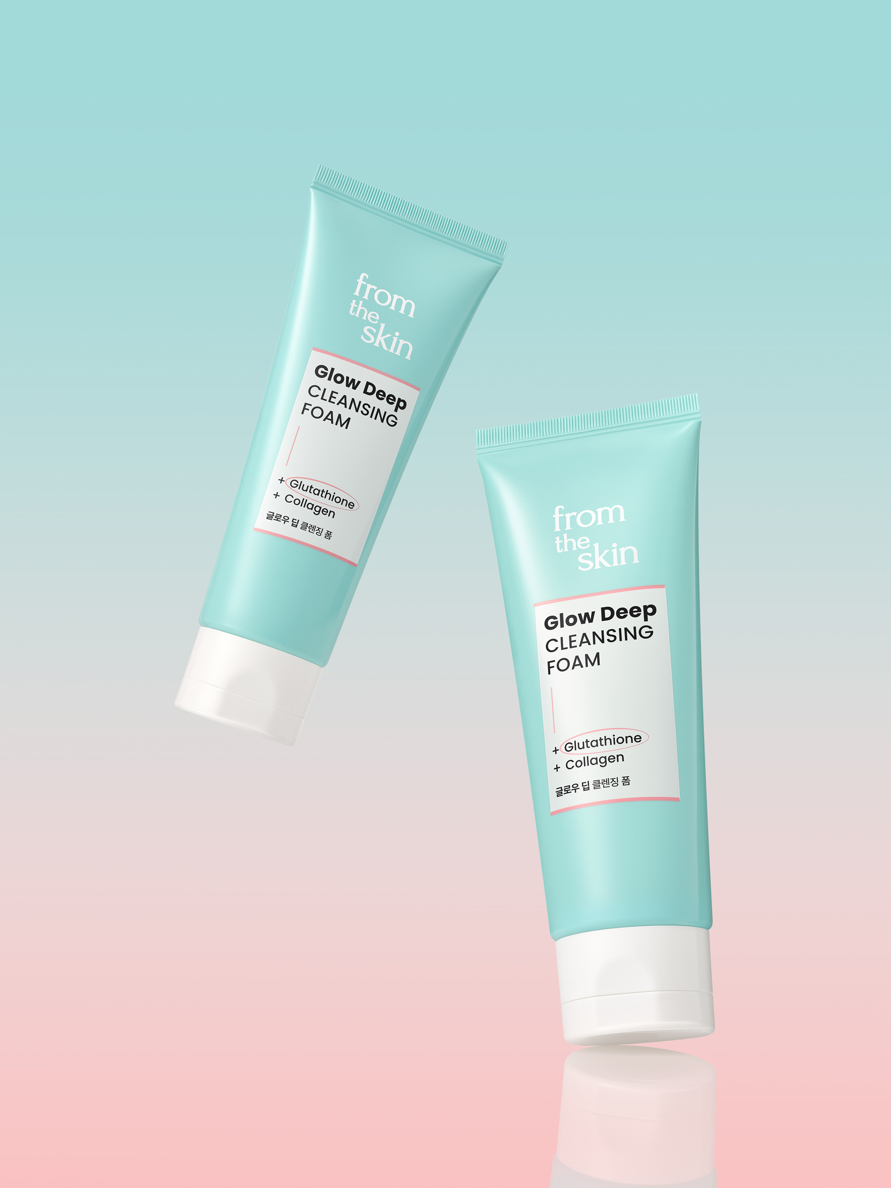 프롬더스킨 글로우 딥클렌징폼 100 ml