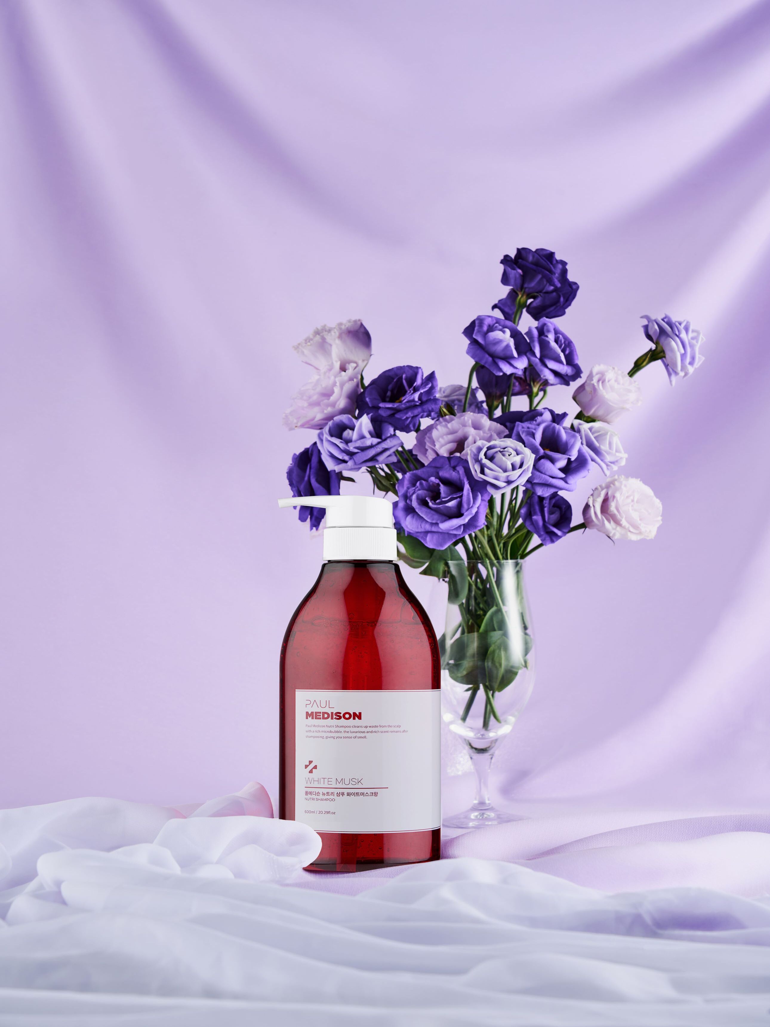 폴메디슨 뉴트리 샴푸 화이트머스크 600 ml