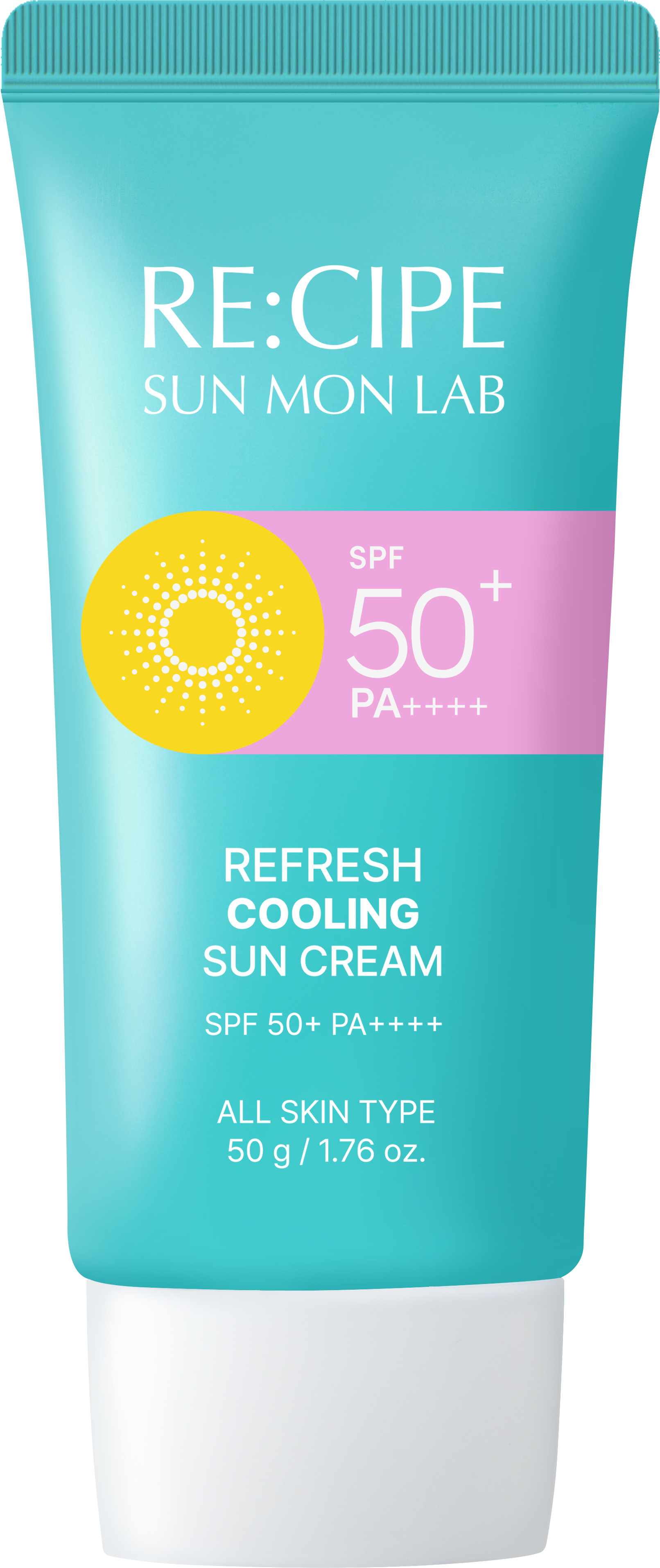 Освежающий солнцезащитный крем RE:CIPE Sun Mon Lab 50 г