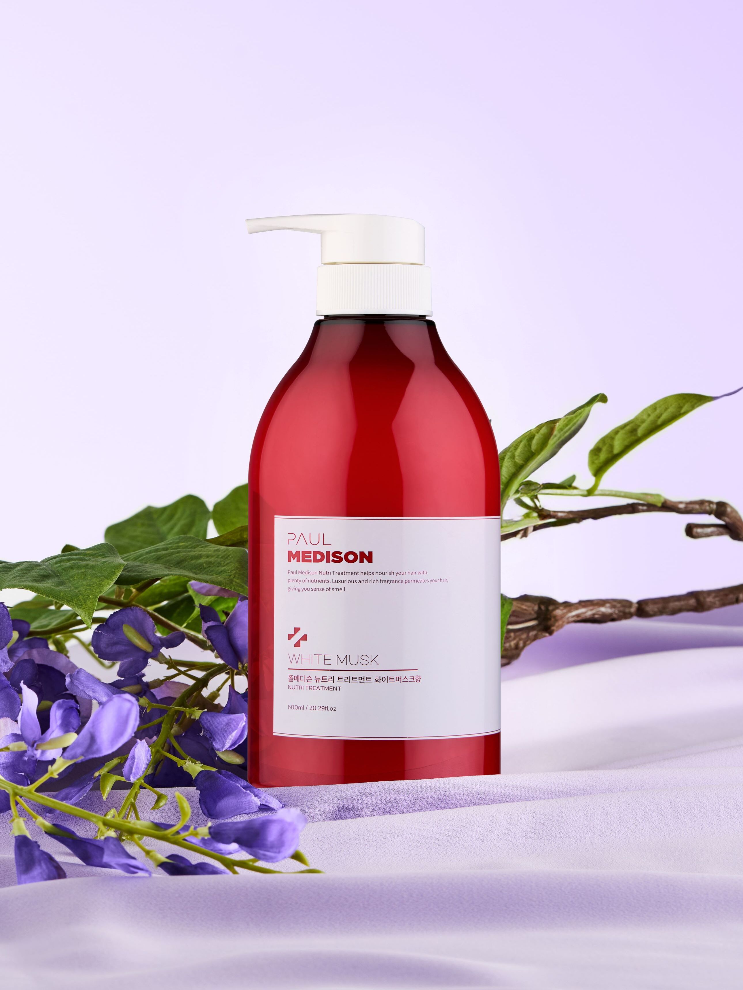폴메디슨 뉴트리 트리트먼트 화이트머스크 600 ml