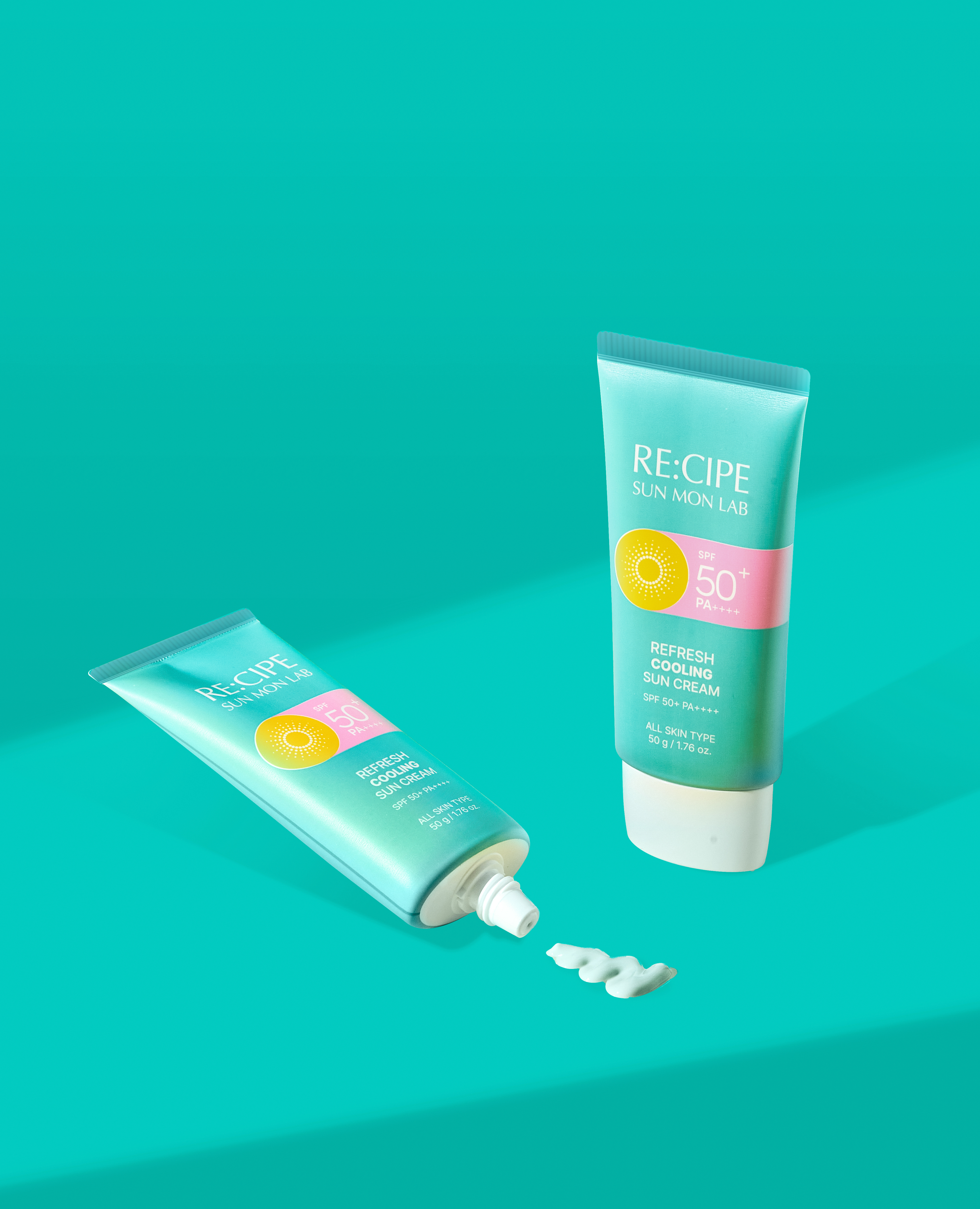 Освежающий солнцезащитный крем RE:CIPE Sun Mon Lab 50 г
