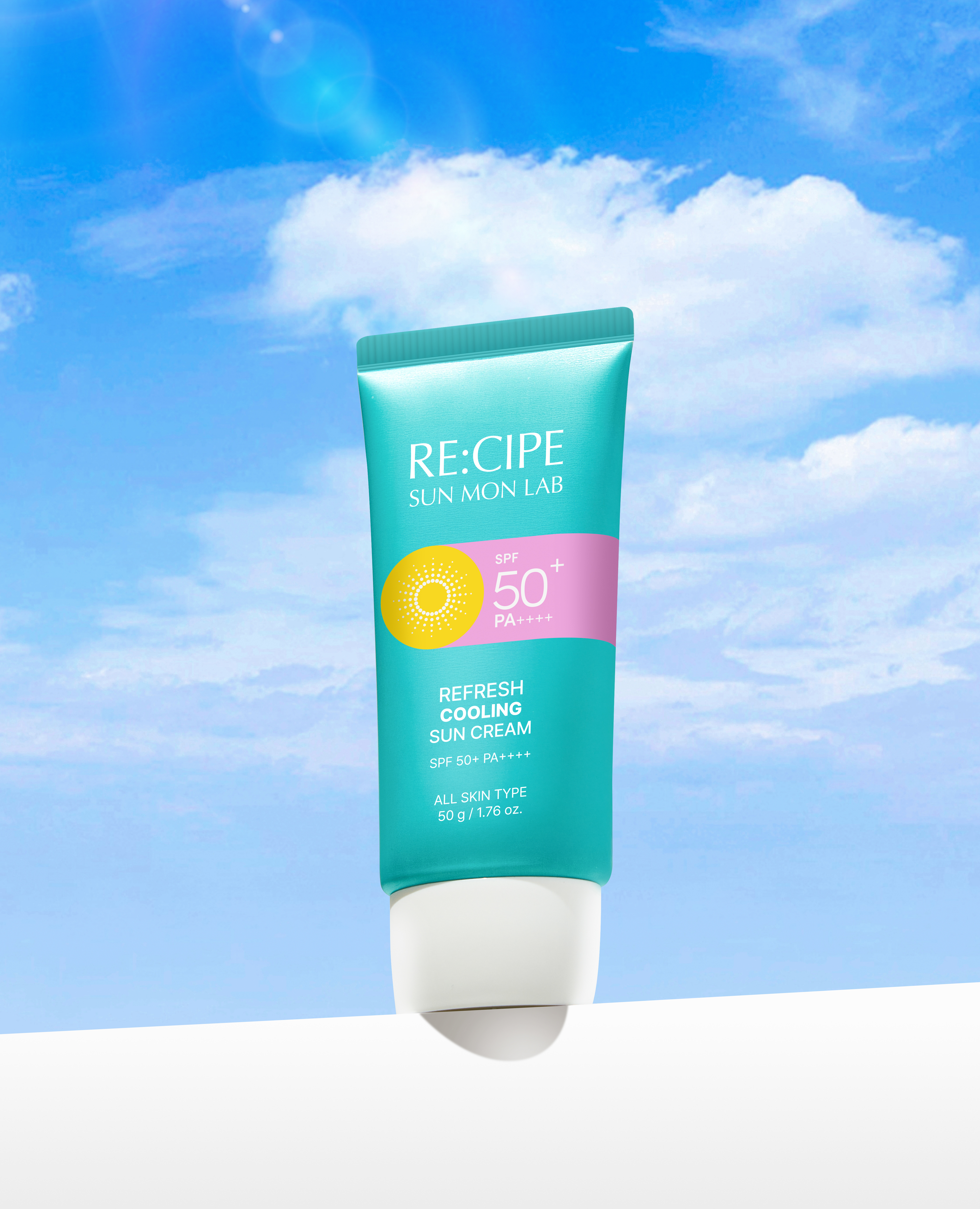 레시피선몬랩 리프레시쿨링 선크림 50 g