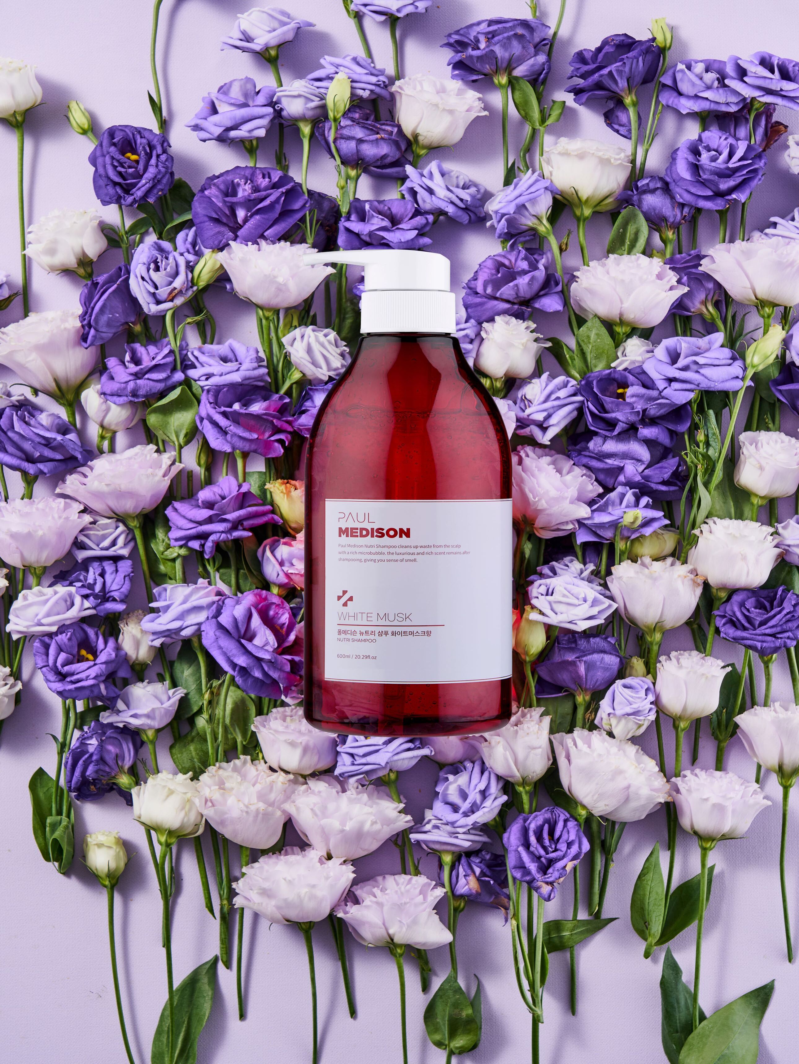 폴메디슨 뉴트리 샴푸 화이트머스크 600 ml