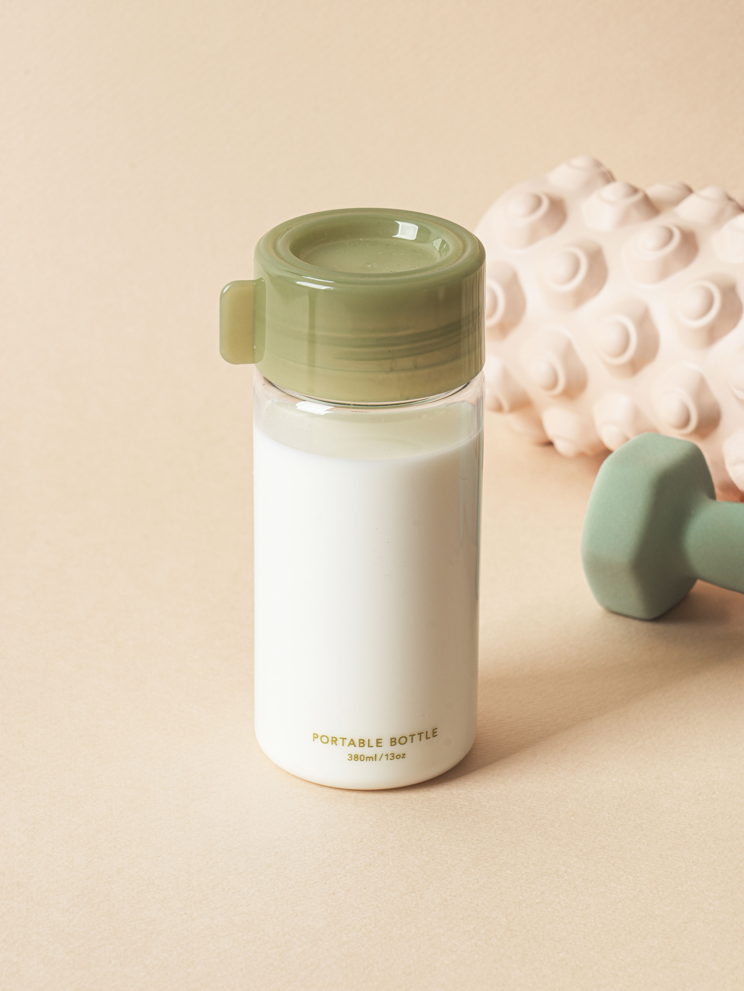 클리어 보틀 380 ml 그린