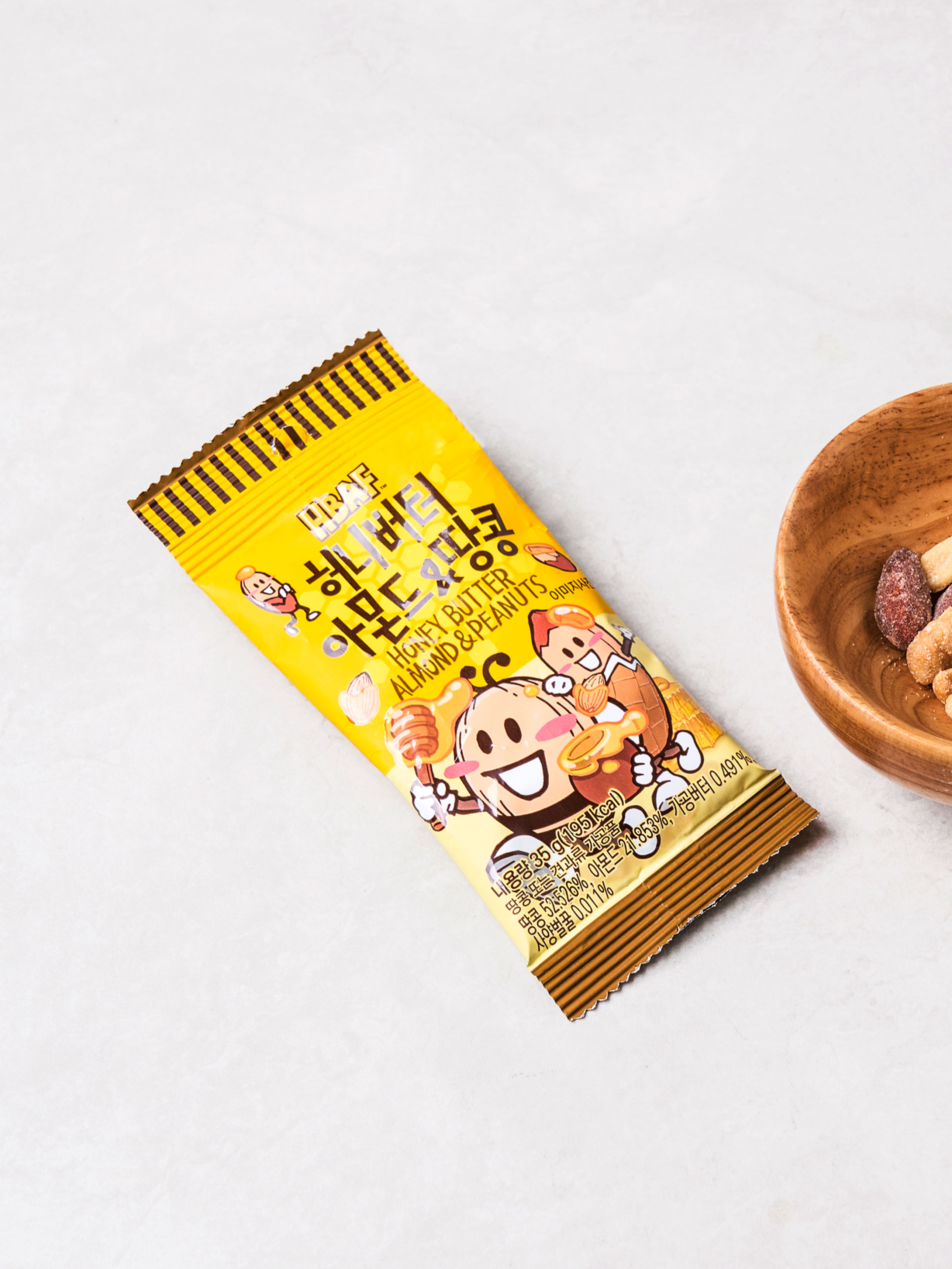 바프 허니 버터 아몬드＆땅콩 35 g