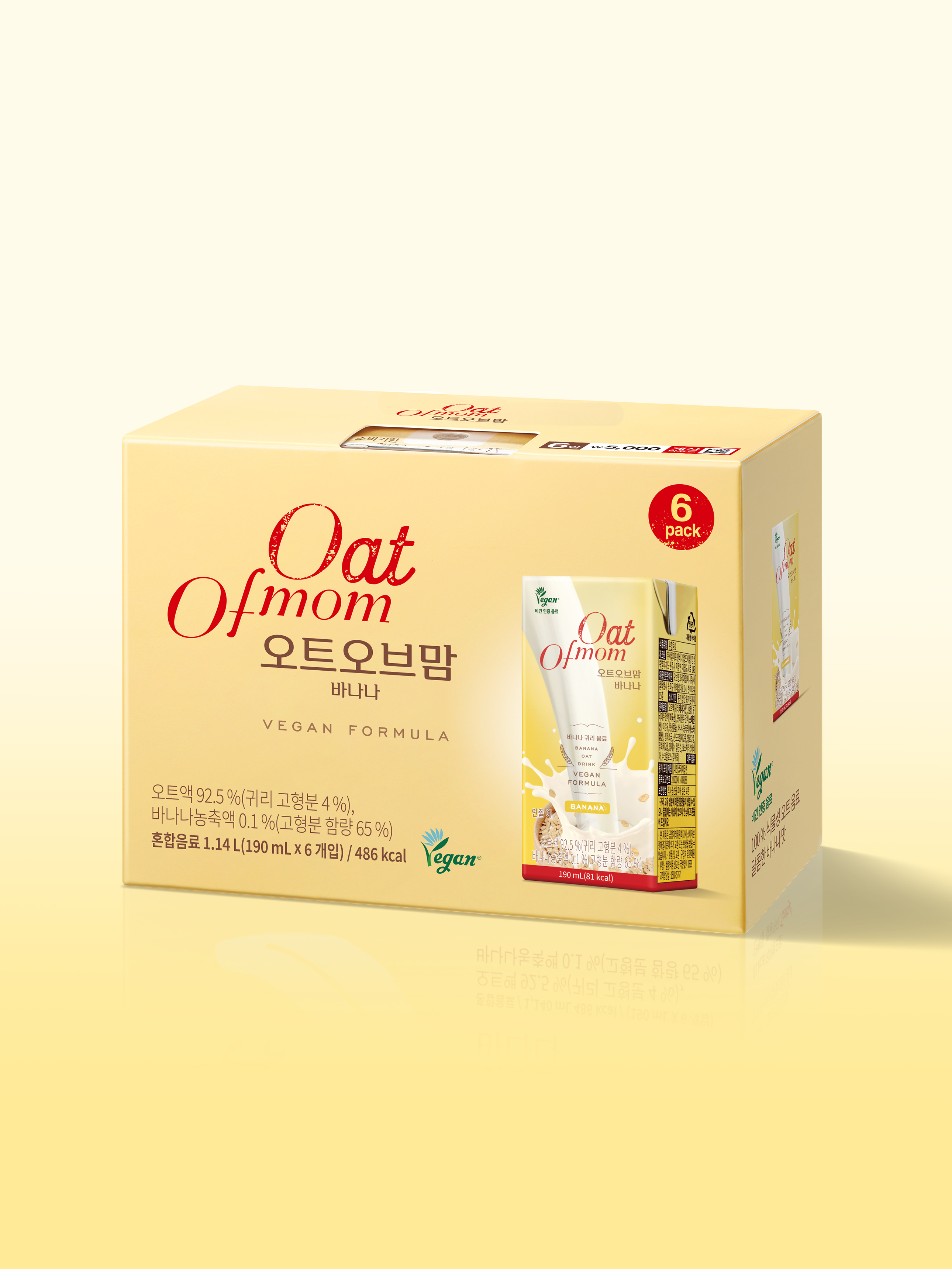 오트 오브맘 바나나 6개입