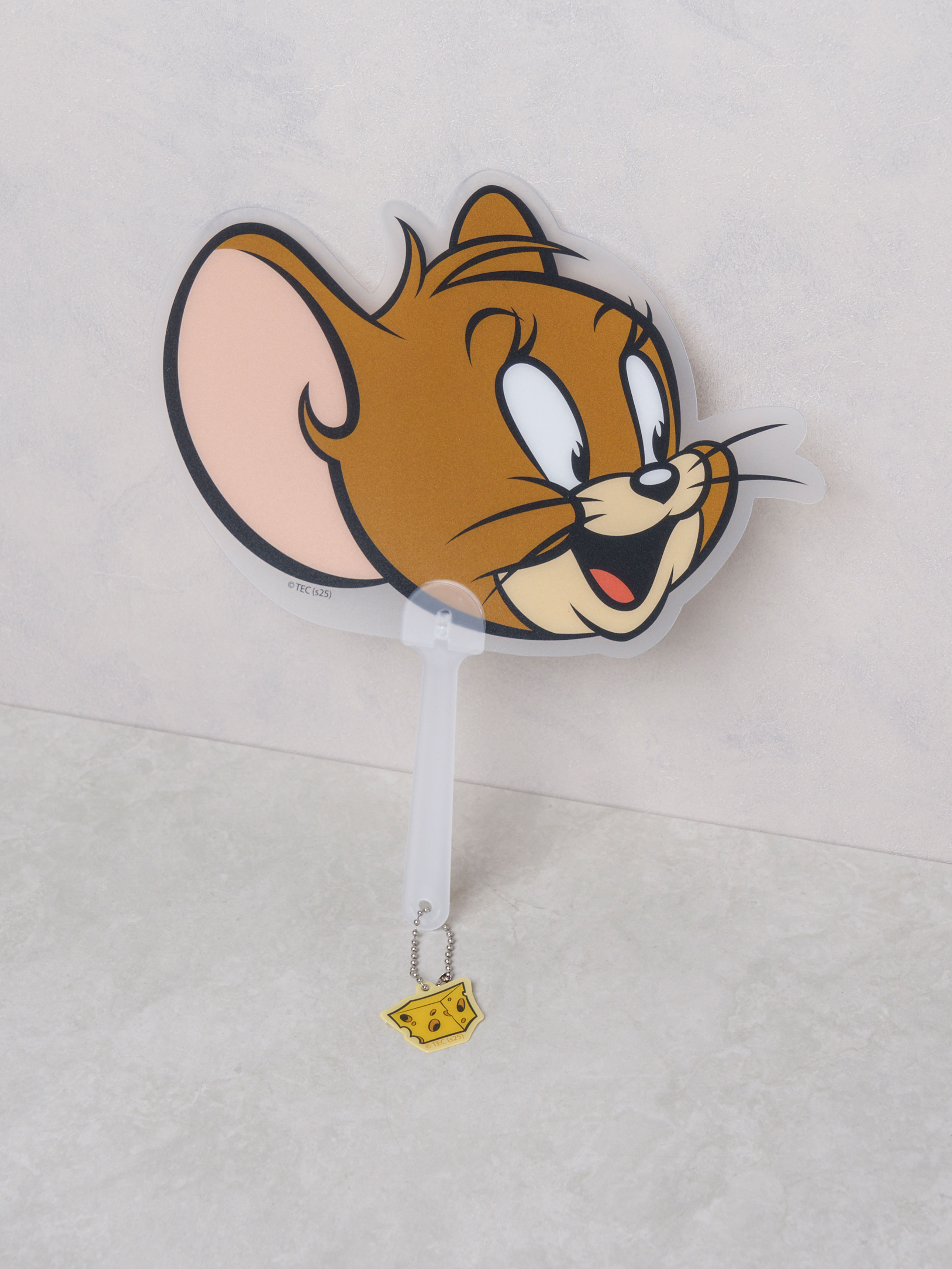 톰과제리 키링 손잡이 부채 제리