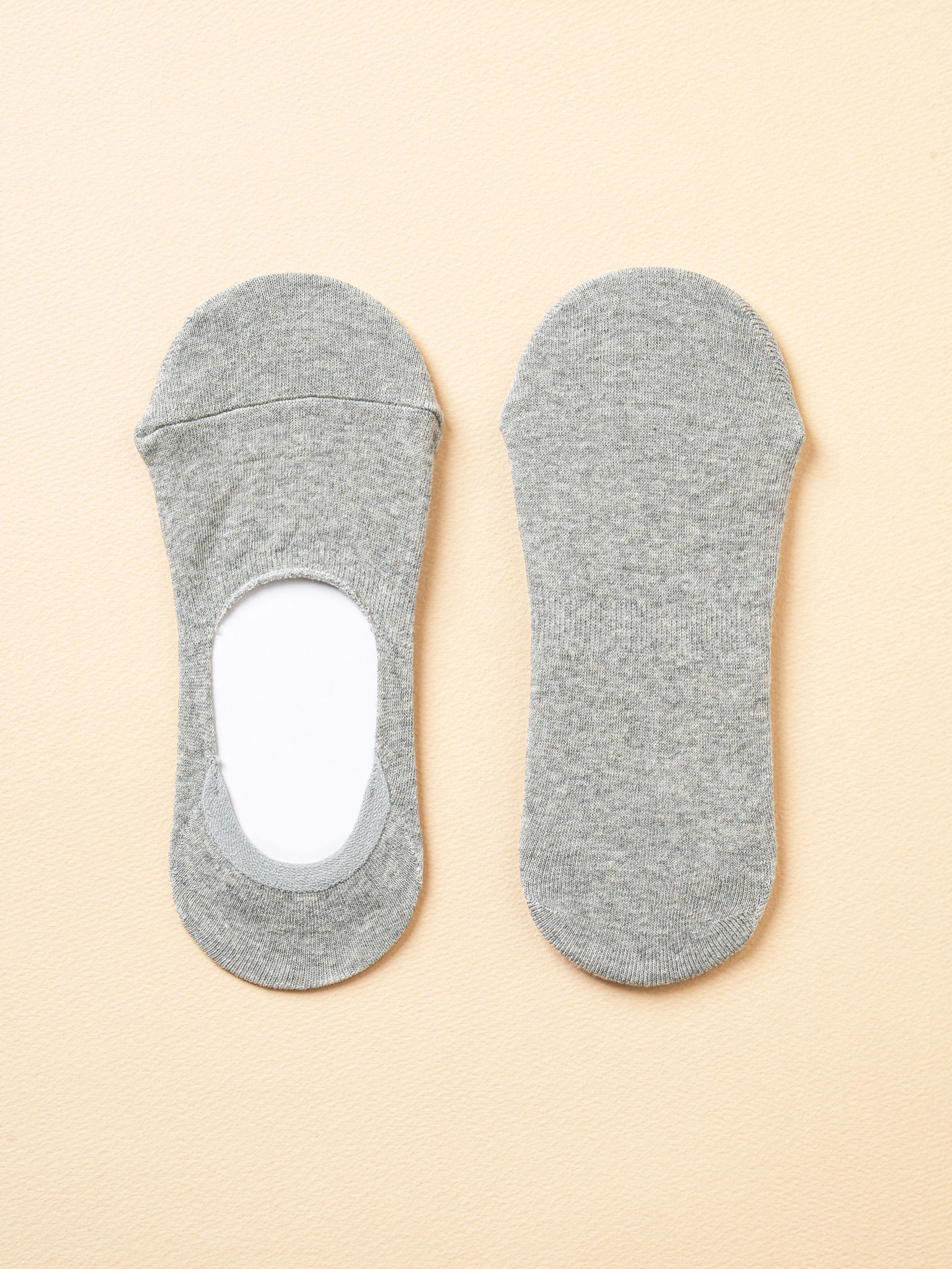 Женские следки 4 пары серые