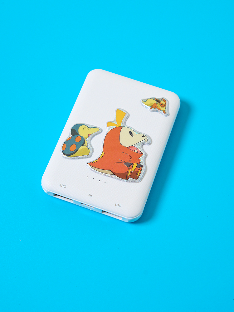 Объёмные наклейки Pokemon розовые
