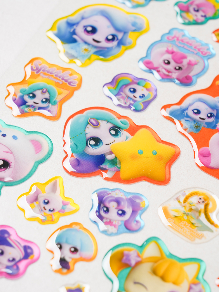캐치! 티니핑5 빅 젤리 데코 스티커 로열핑