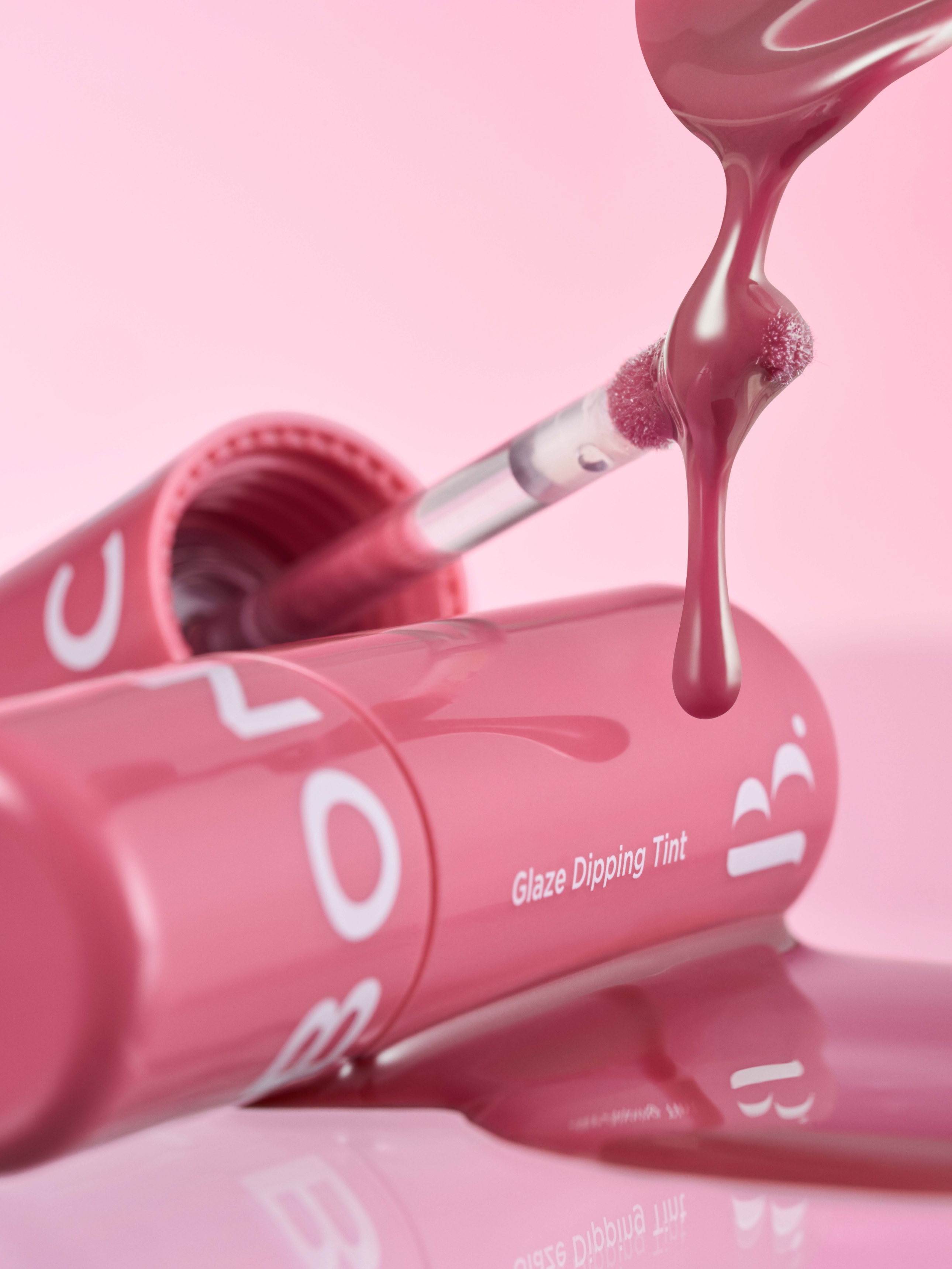 [03 Rose Dipping] Тинт для губ BONCEPT Glaze Dipping
