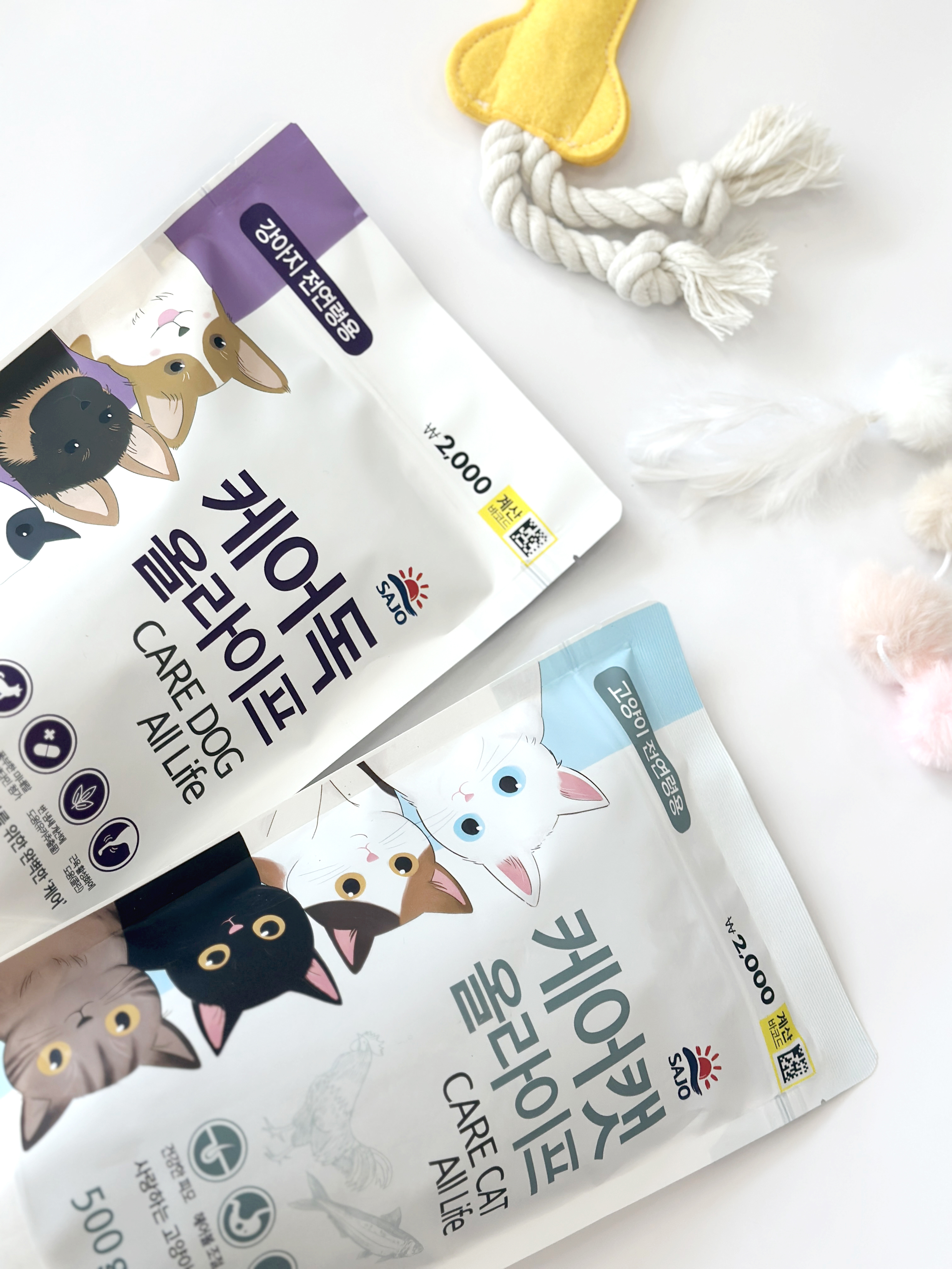 [Пет] Сухой корм для кошек Sajo Care Cat All Life 500 г