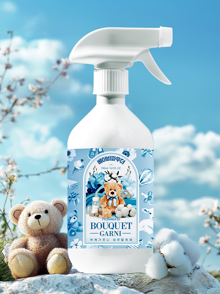 부케가르니 섬유탈취제 500 ml 베이비 파우더 향