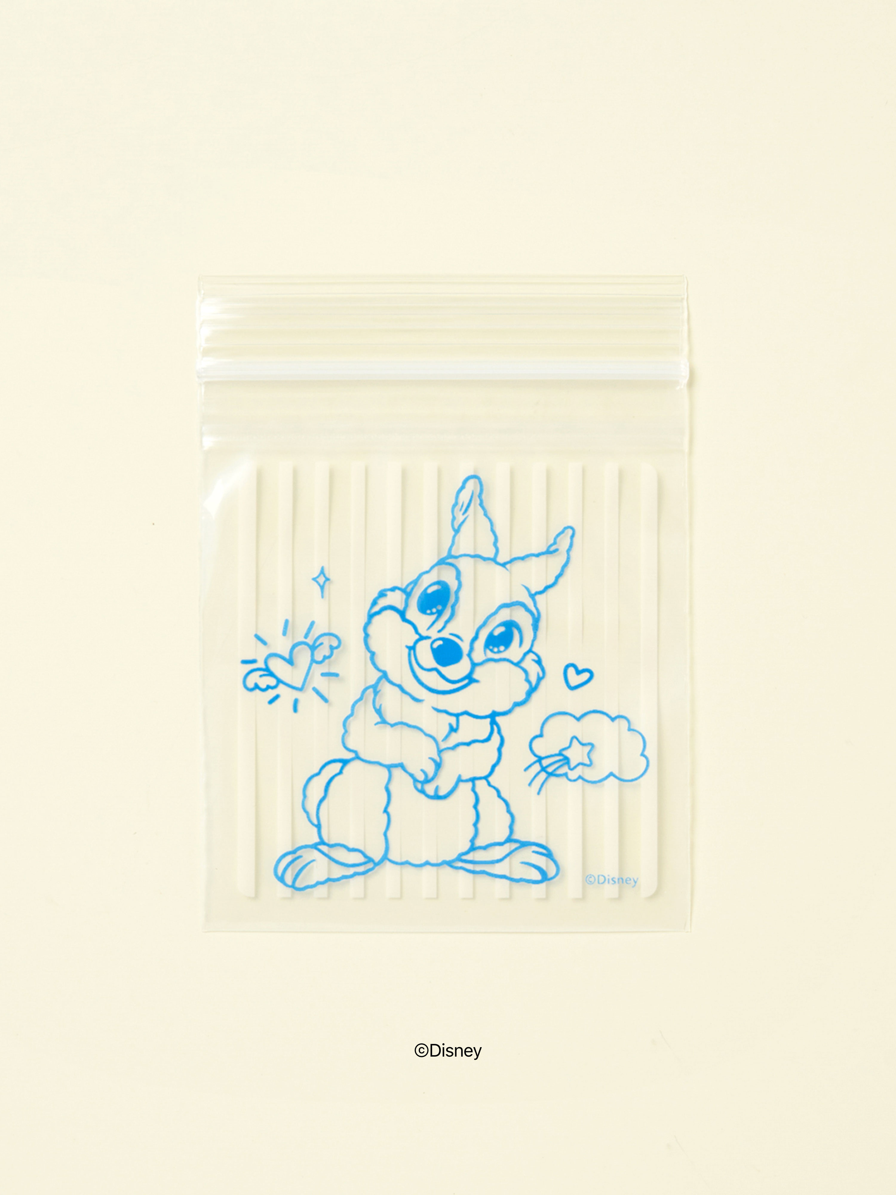 디즈니 애니멀즈 지퍼백 7 X 10 cm 20매입 덤퍼
