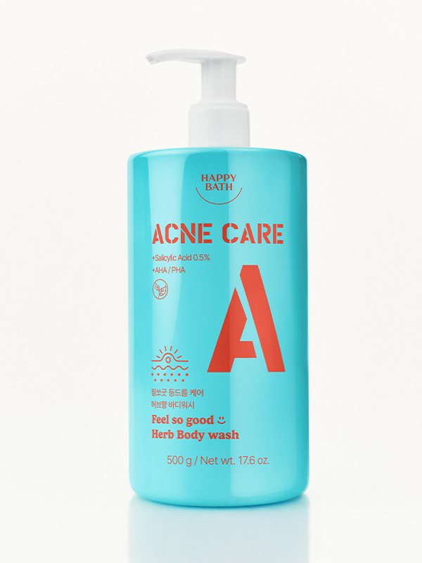 해피바스 필쏘굿 아크네 바디워시(허브향) 500 g