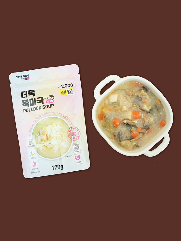 [펫] 더독 북어국 120 g